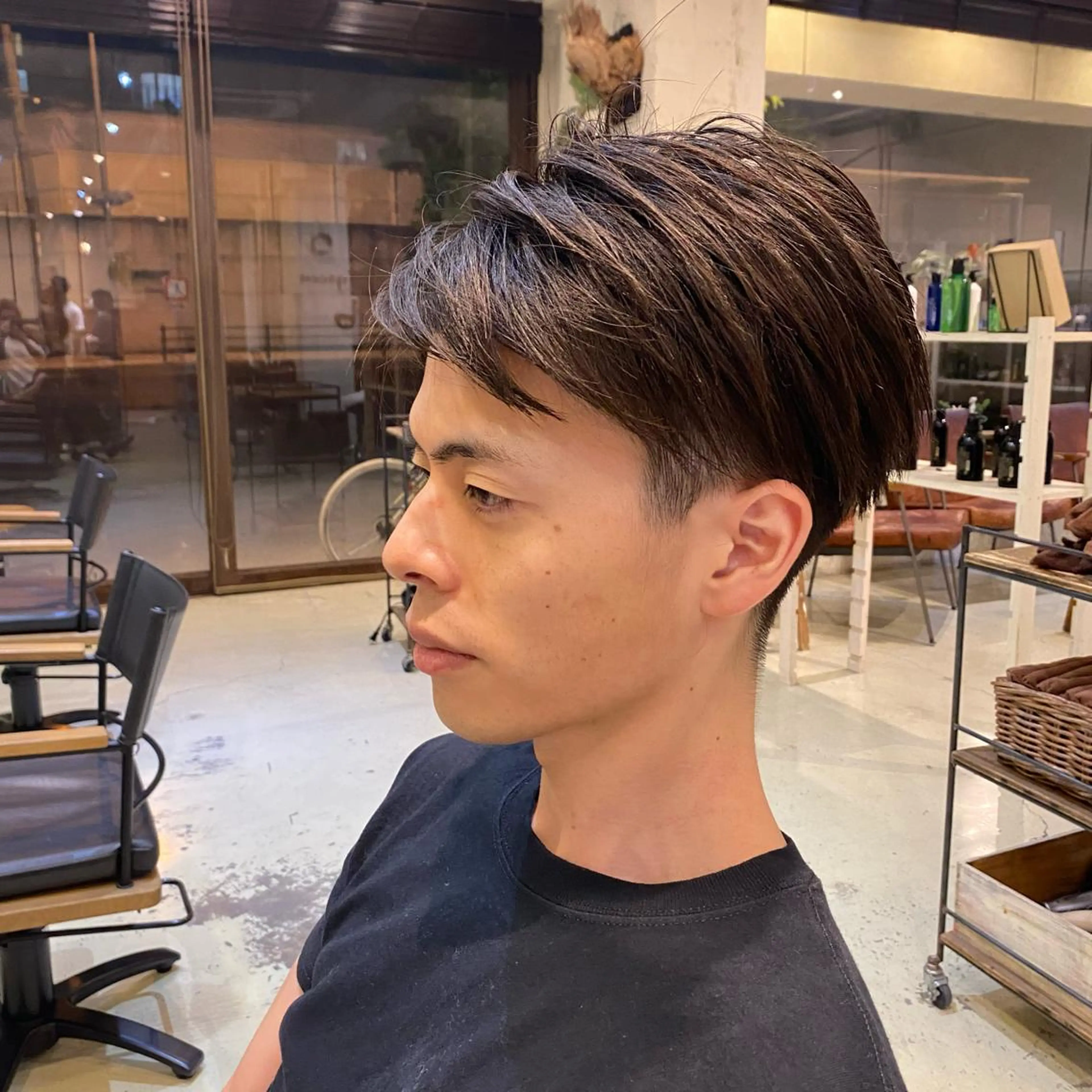 メンズ 谷九/天王寺/上本町 ショート/ボブ/北川のヘアスタイル