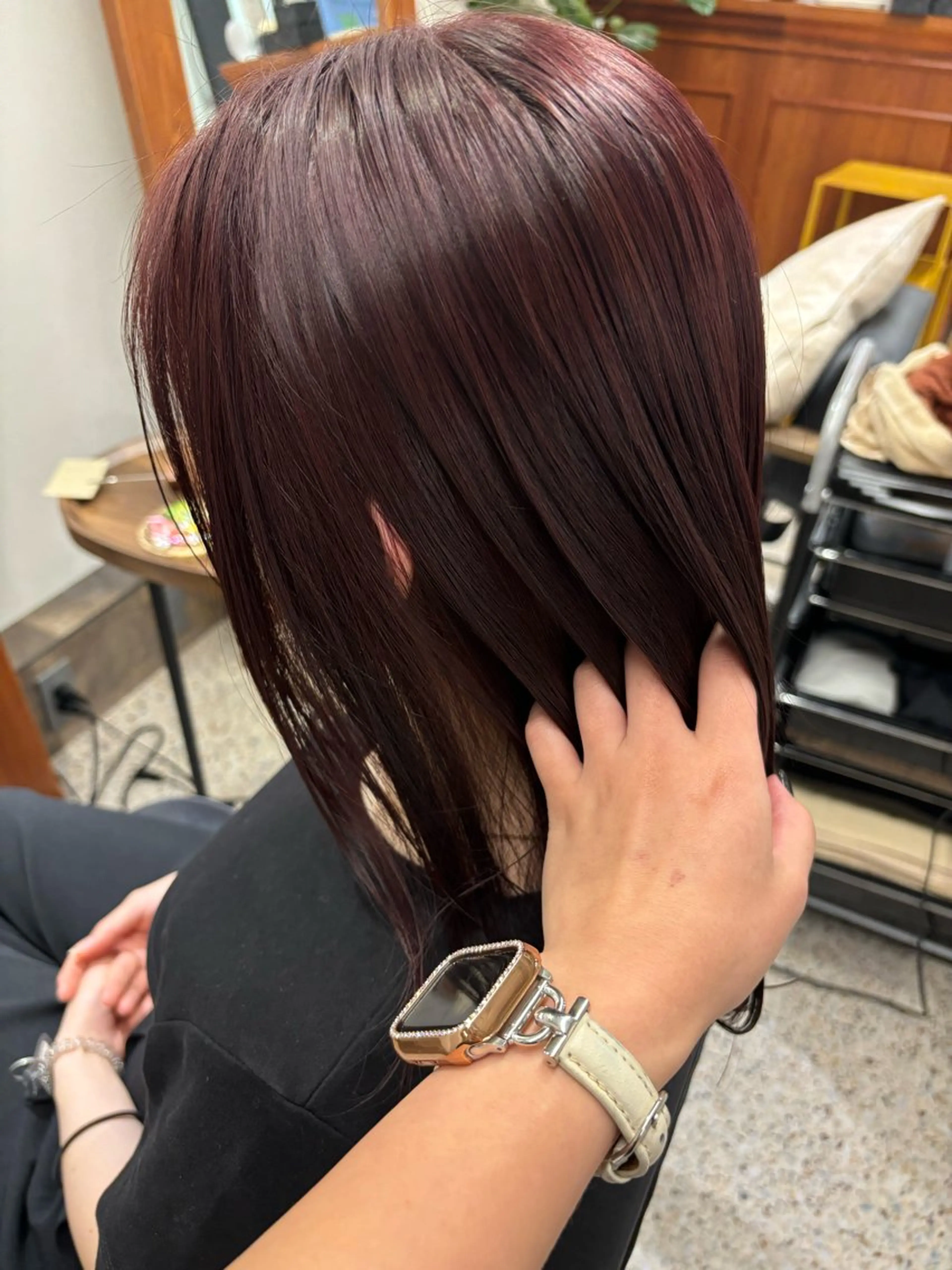 ミディアム ヘアカラー cinq所属・ハイトーン/ラベンダ ー/ yuina🪄のヘアスタイル