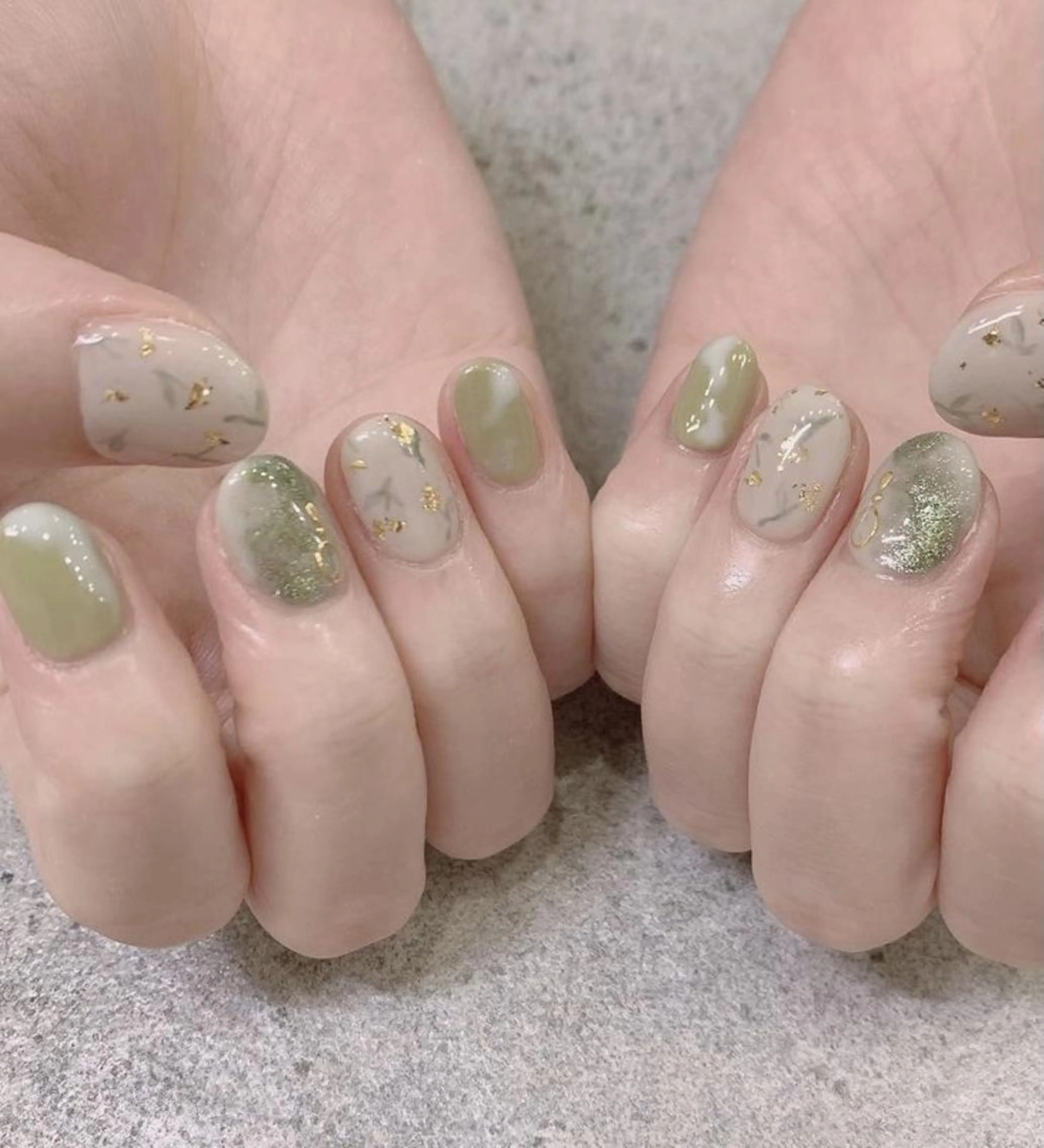 ネイル アートネイル 春ネイル prizeiris marinaのネイルデザイン