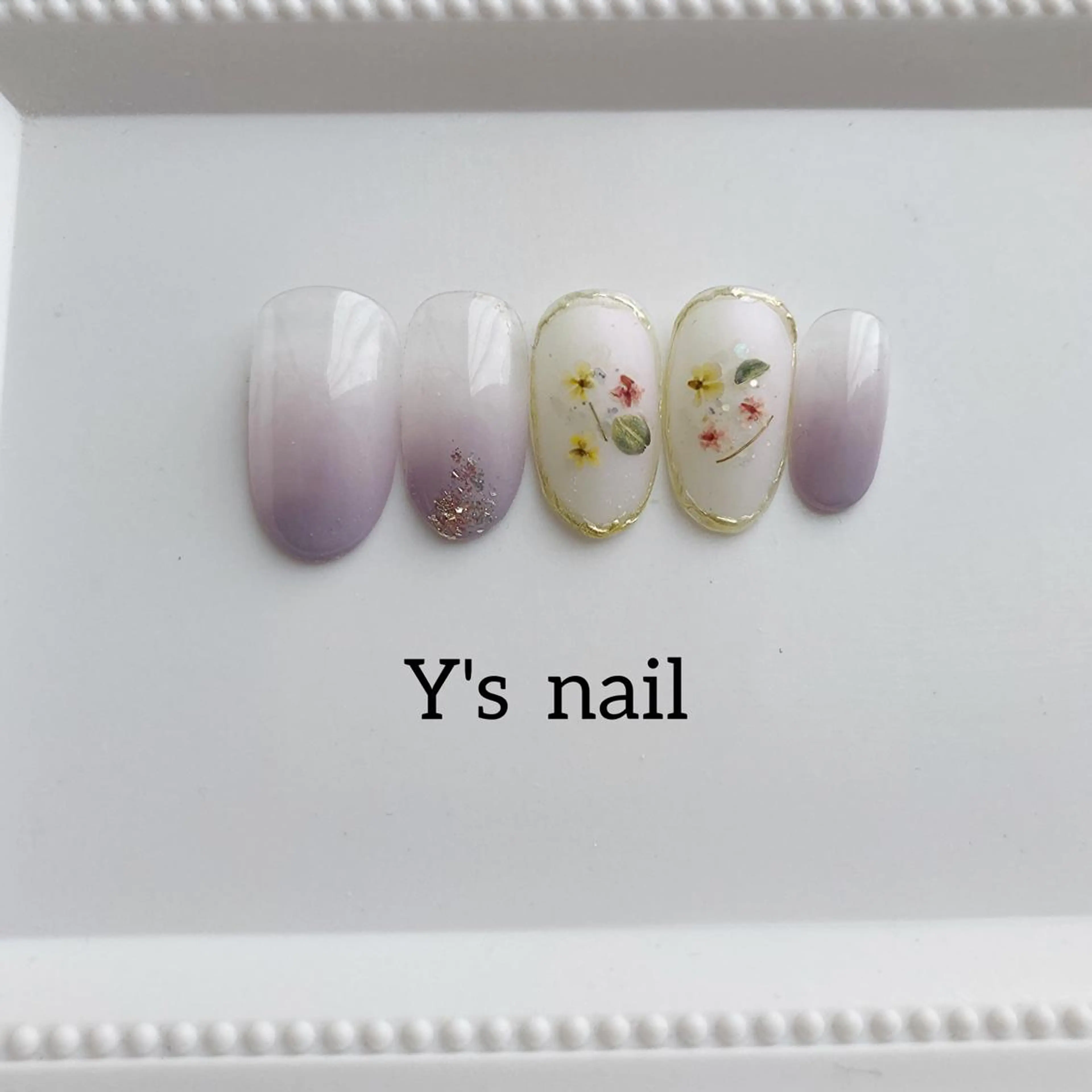 ネイル 手書きが得意🖌️ Y’s  nailのネイルデザイン