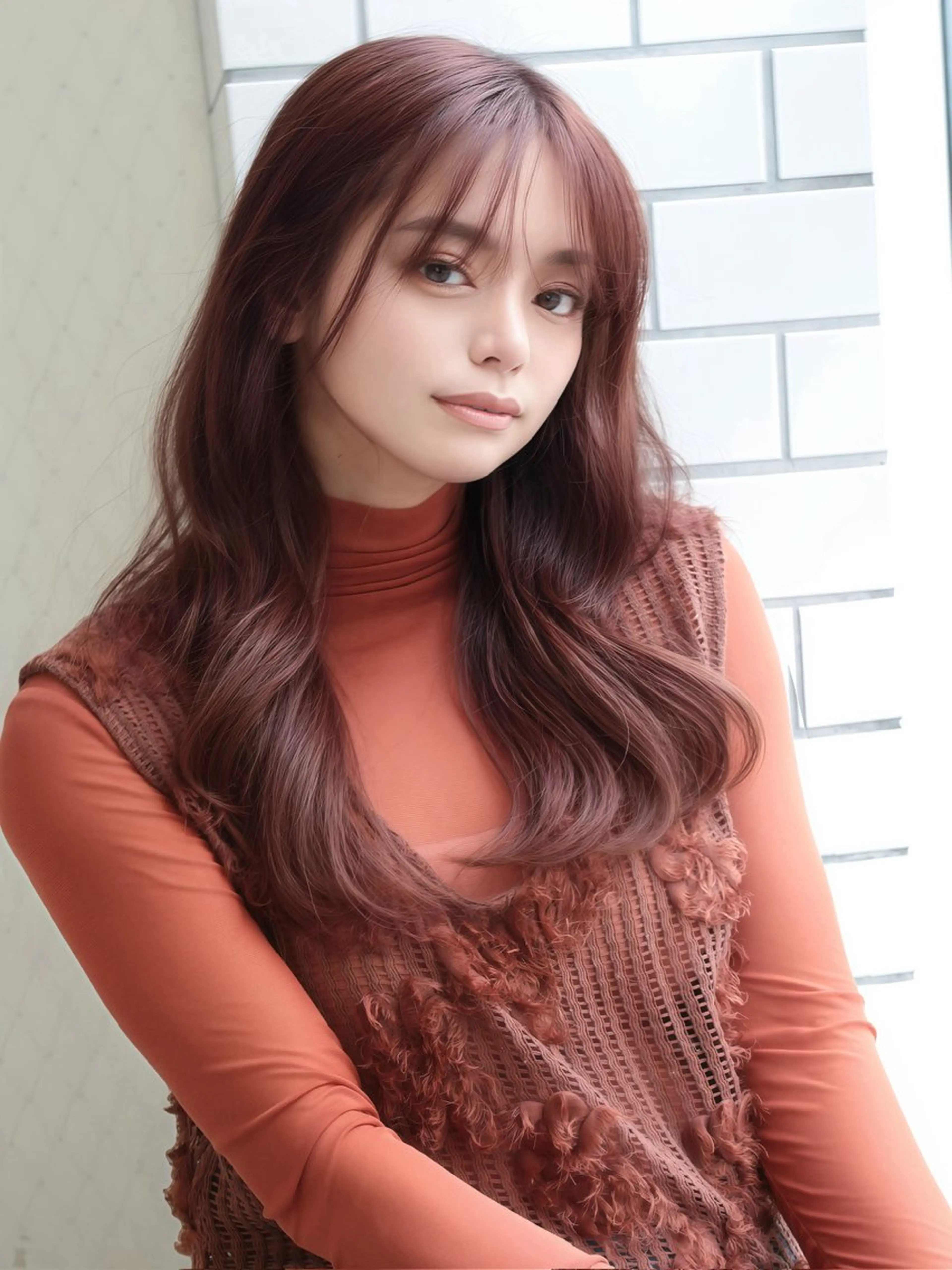 ロング 小顔カット/レイヤー 【WiLL】加藤のヘアスタイル