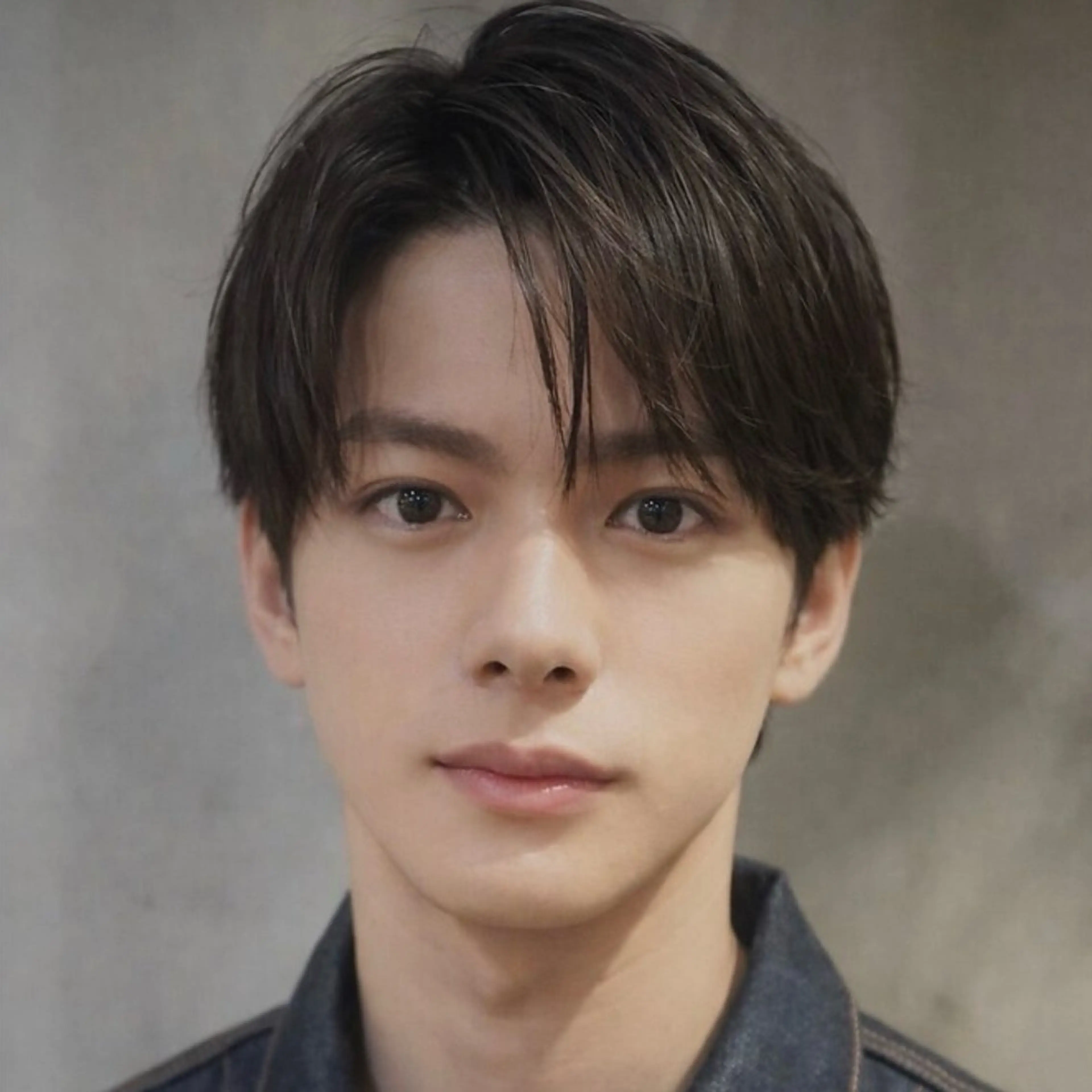 メンズ センターパート マッシュ momoka 💛ショートカットのヘアスタイル