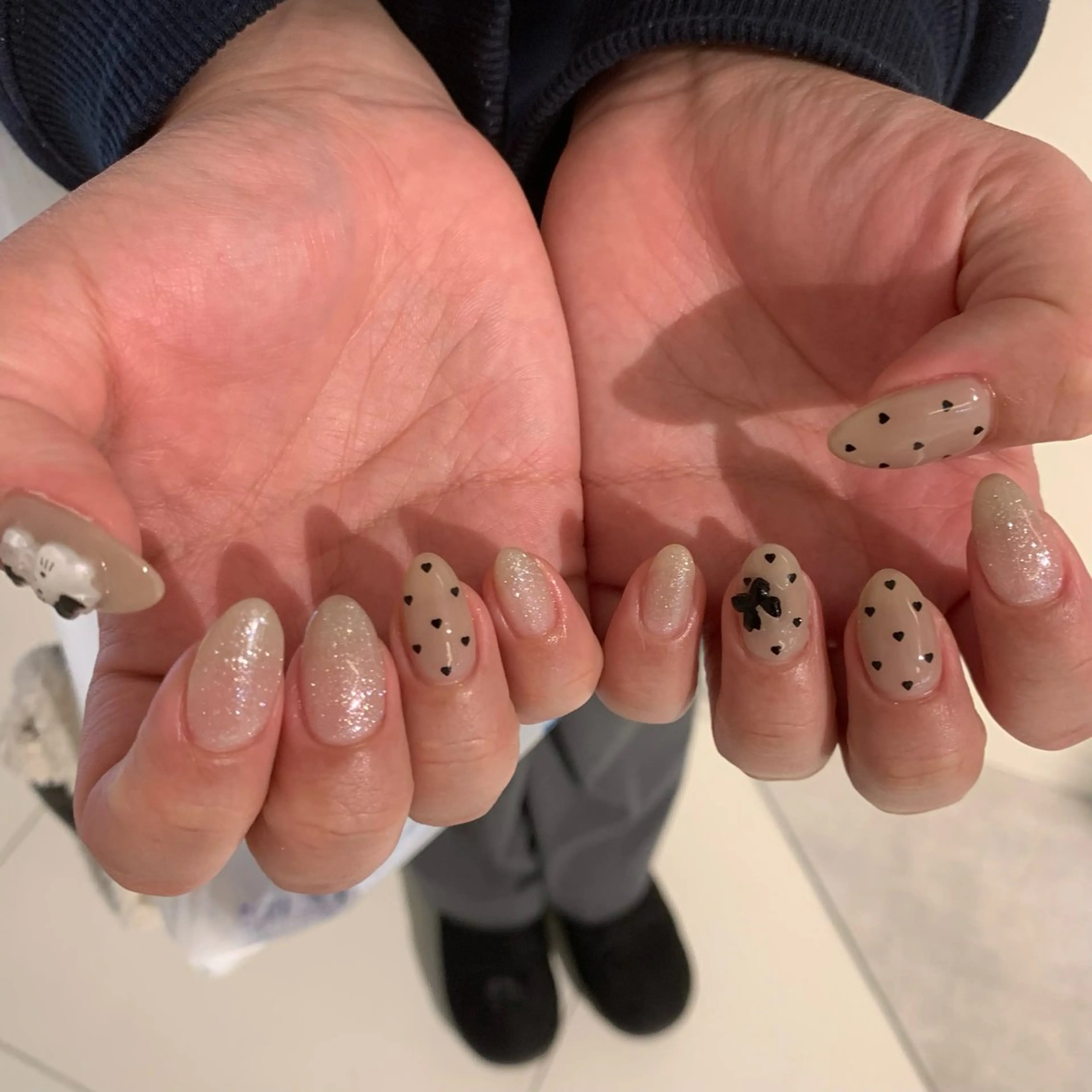 ネイル ハート ハンドネイル nailAVANCE akariのネイルデザイン