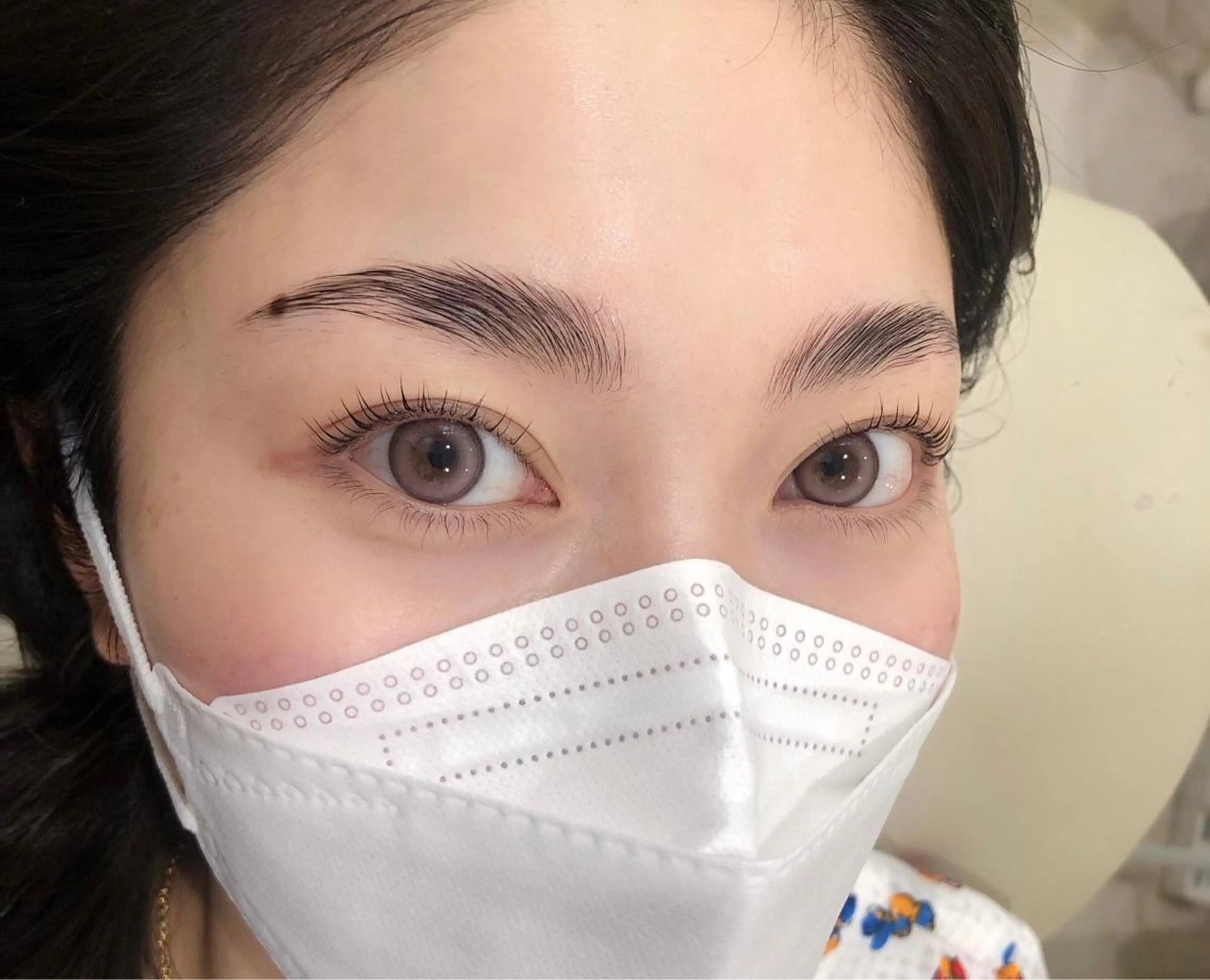 ネイル マツエク・マツパ アイブロウ 眉カラー 韓国風マツエク パリジェンヌラッシュリフト まつげパーマ ワンホンマツエク ハンドネイル フットネイル ハンドケア Nail&eye Belire 新宿のネイルデザイン