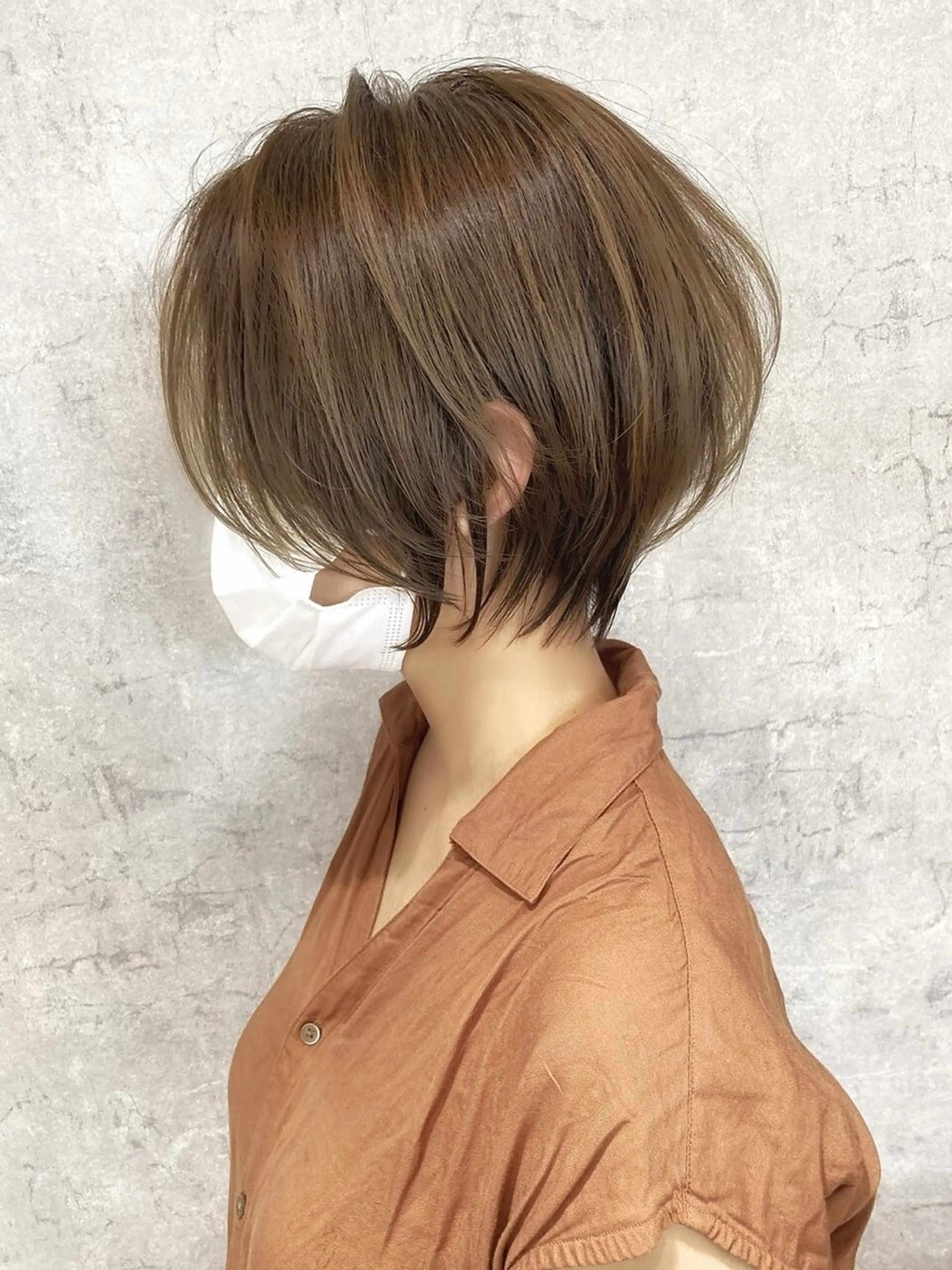 ショート カット ヘアカラー 🥣安野祥華 銀座大人ショート🥣のヘアスタイル