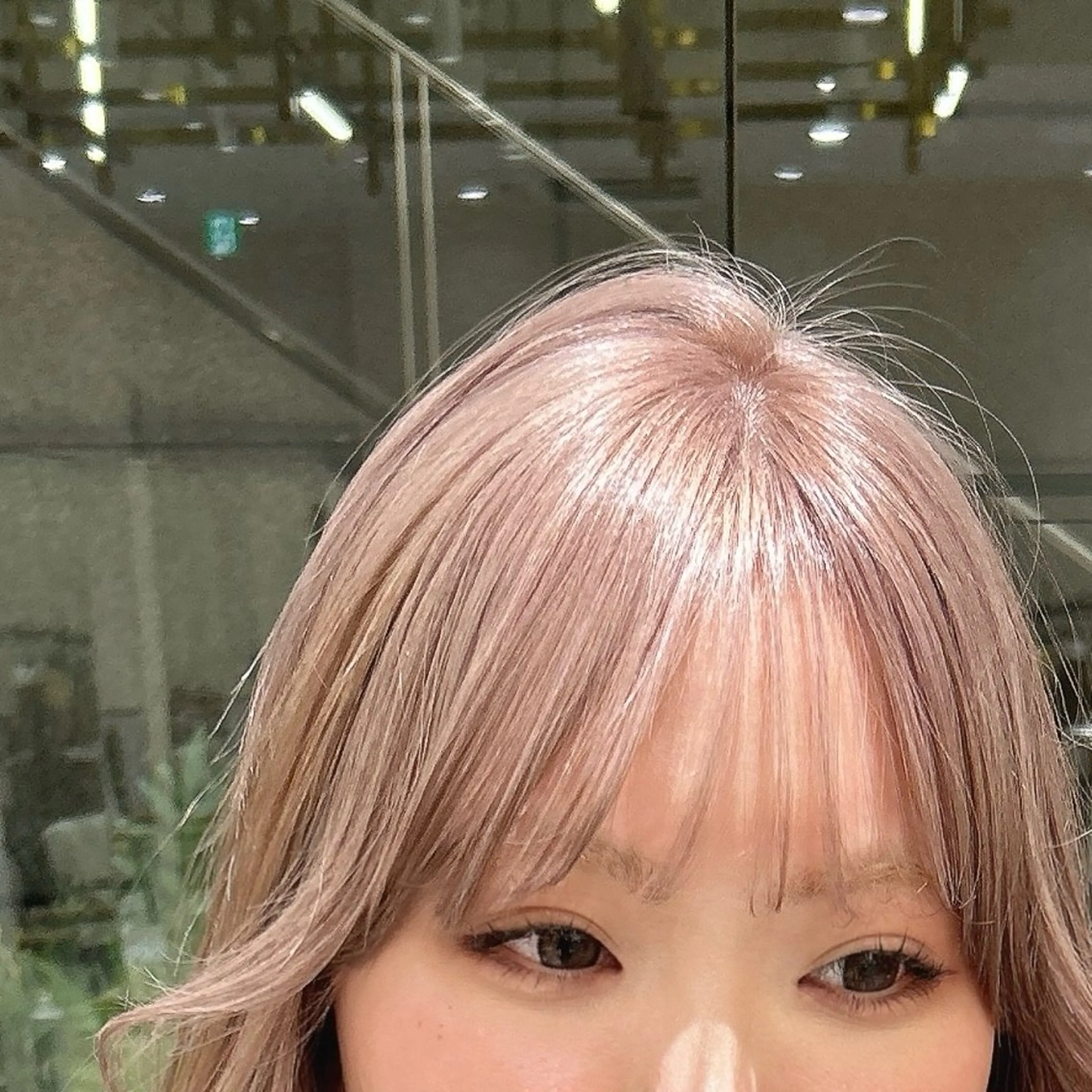 ロング カラー ヘアカラー 🇰🇷韓国スタイル /束間まつげ🎀ミキのヘアスタイル