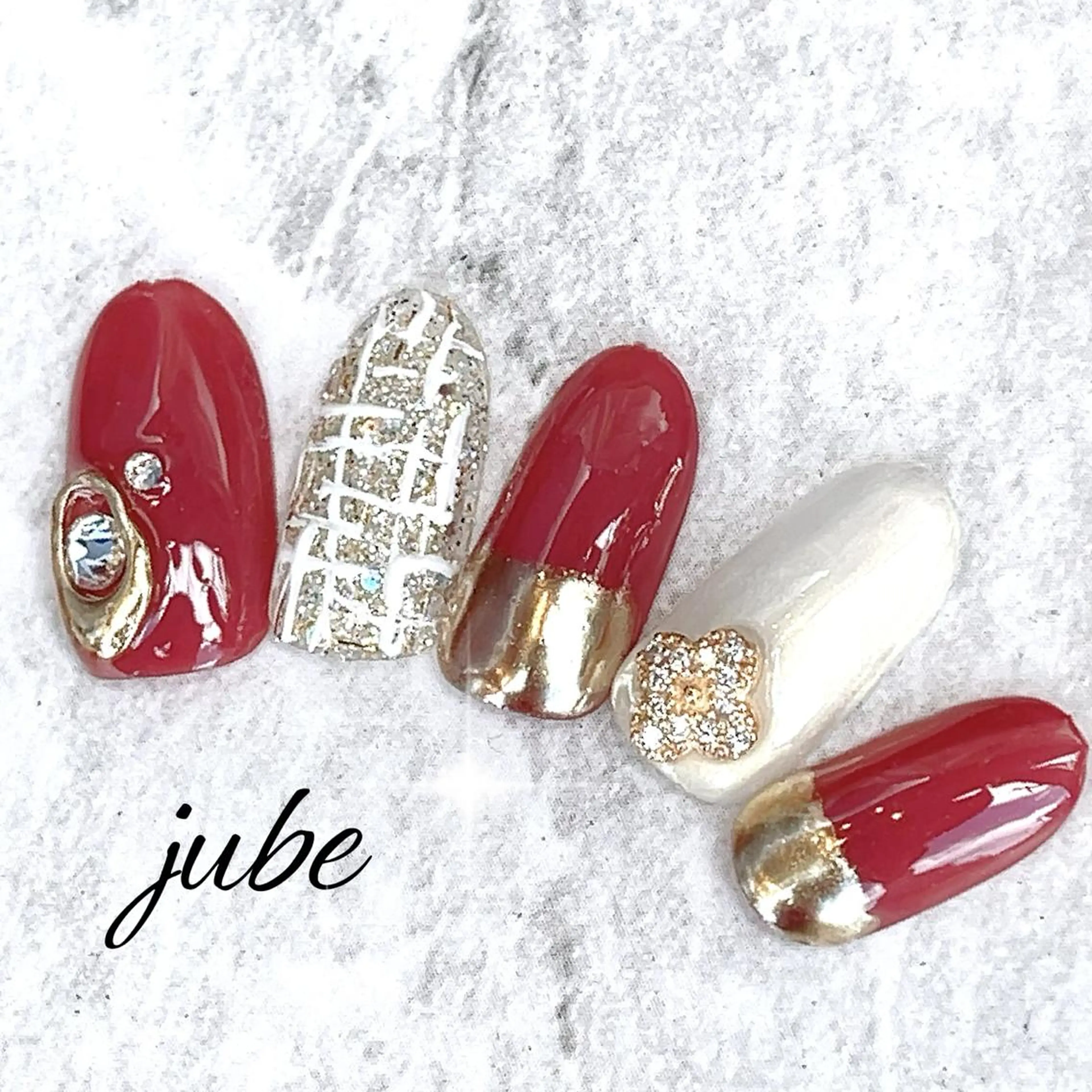 ネイル ネイルサロンjube ネイルサロンジュベのネイルデザイン