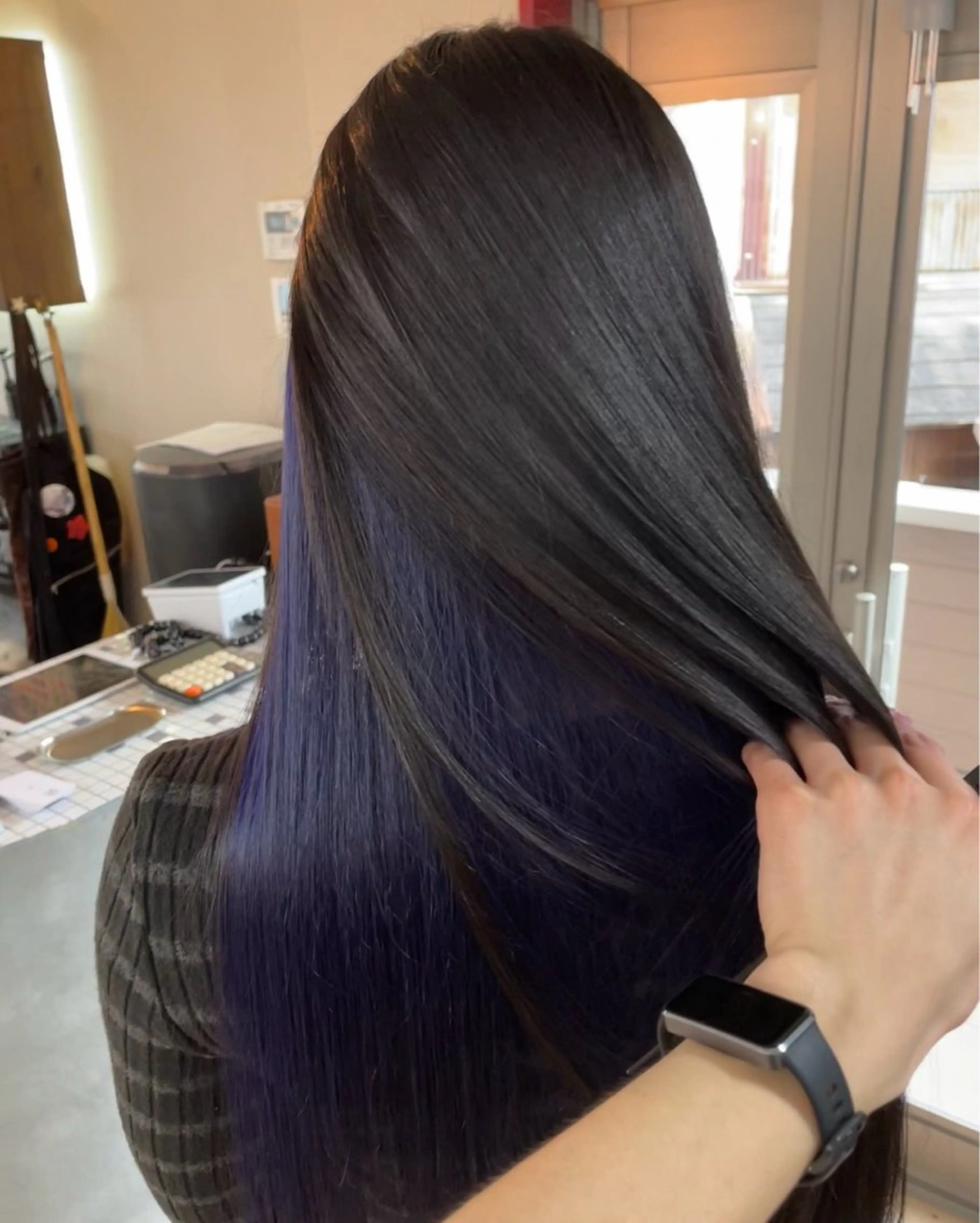 ロング 中嶋 颯和のヘアスタイル