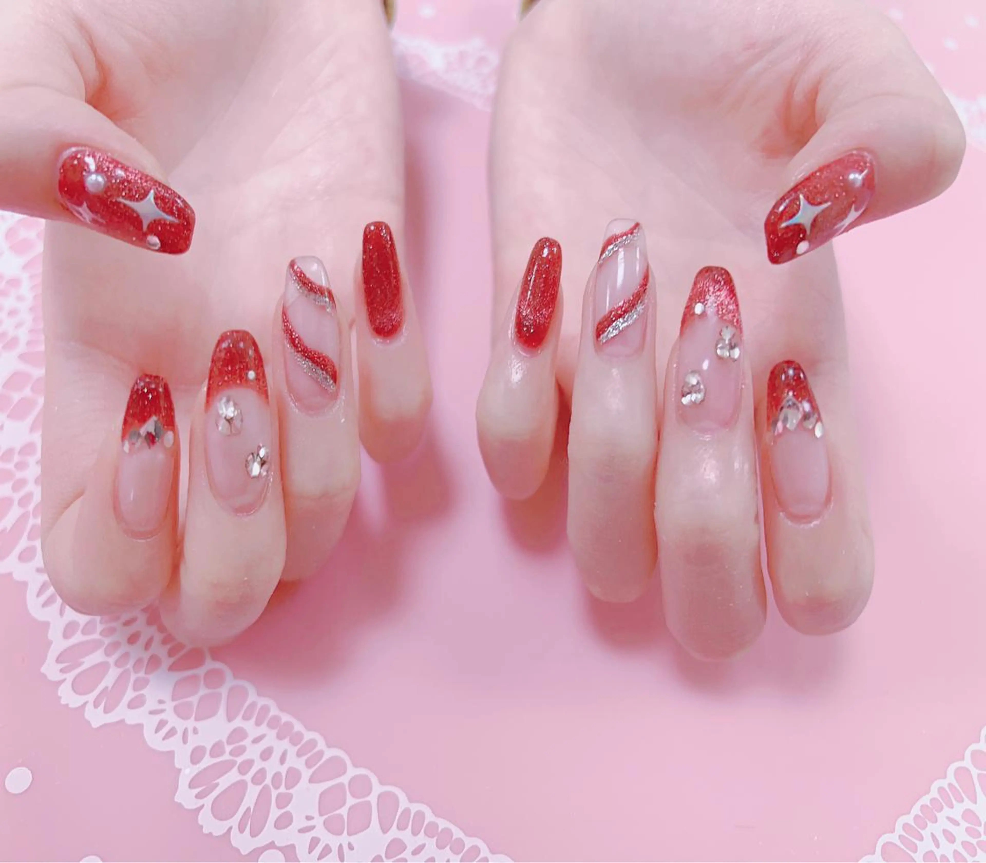 ネイル はぴねす所属・横浜 美夢のネイルデザイン