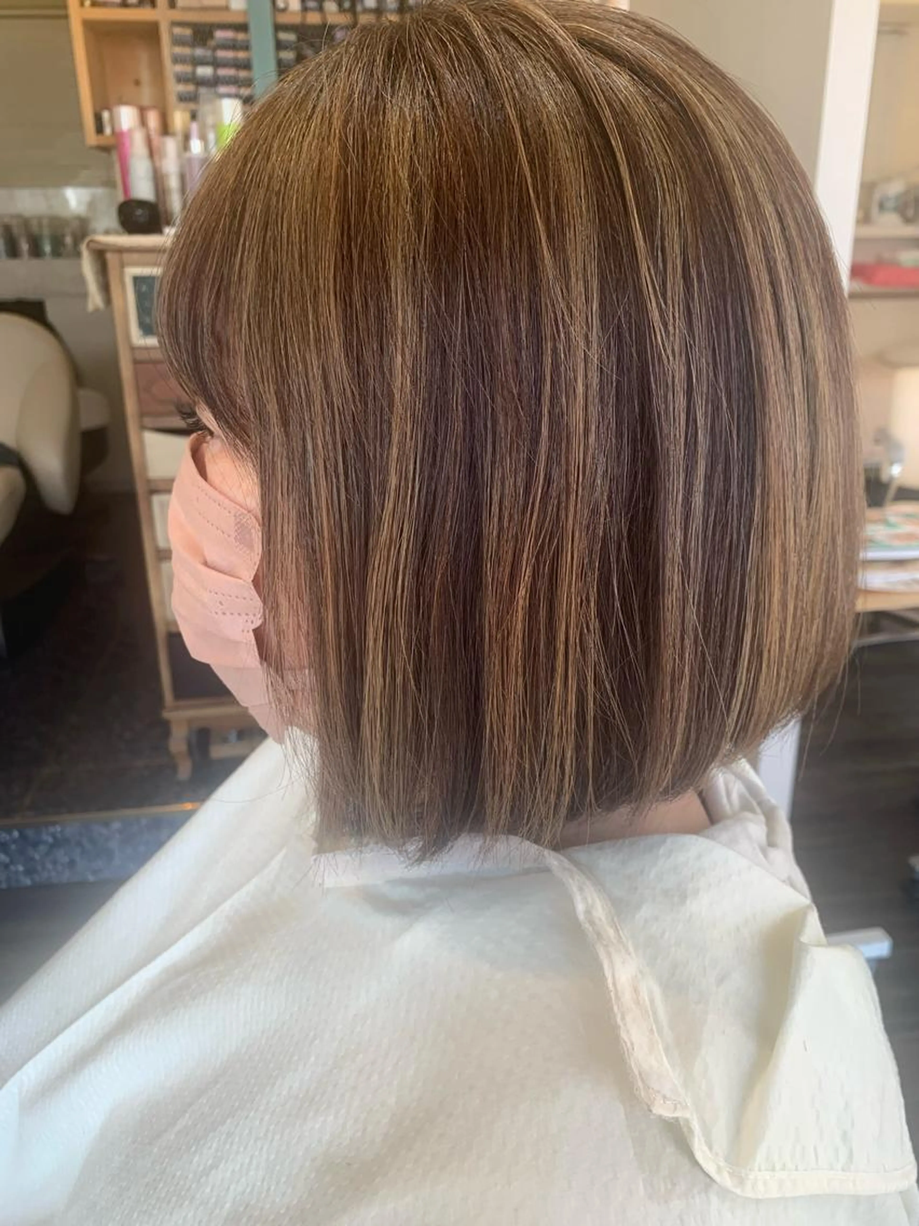 🍀ノンジアミンカラー 🍀 頭皮が敏感、染みやすい、アレルギーのある方におすすめ🕊   白髪染めにも対応◎の写真