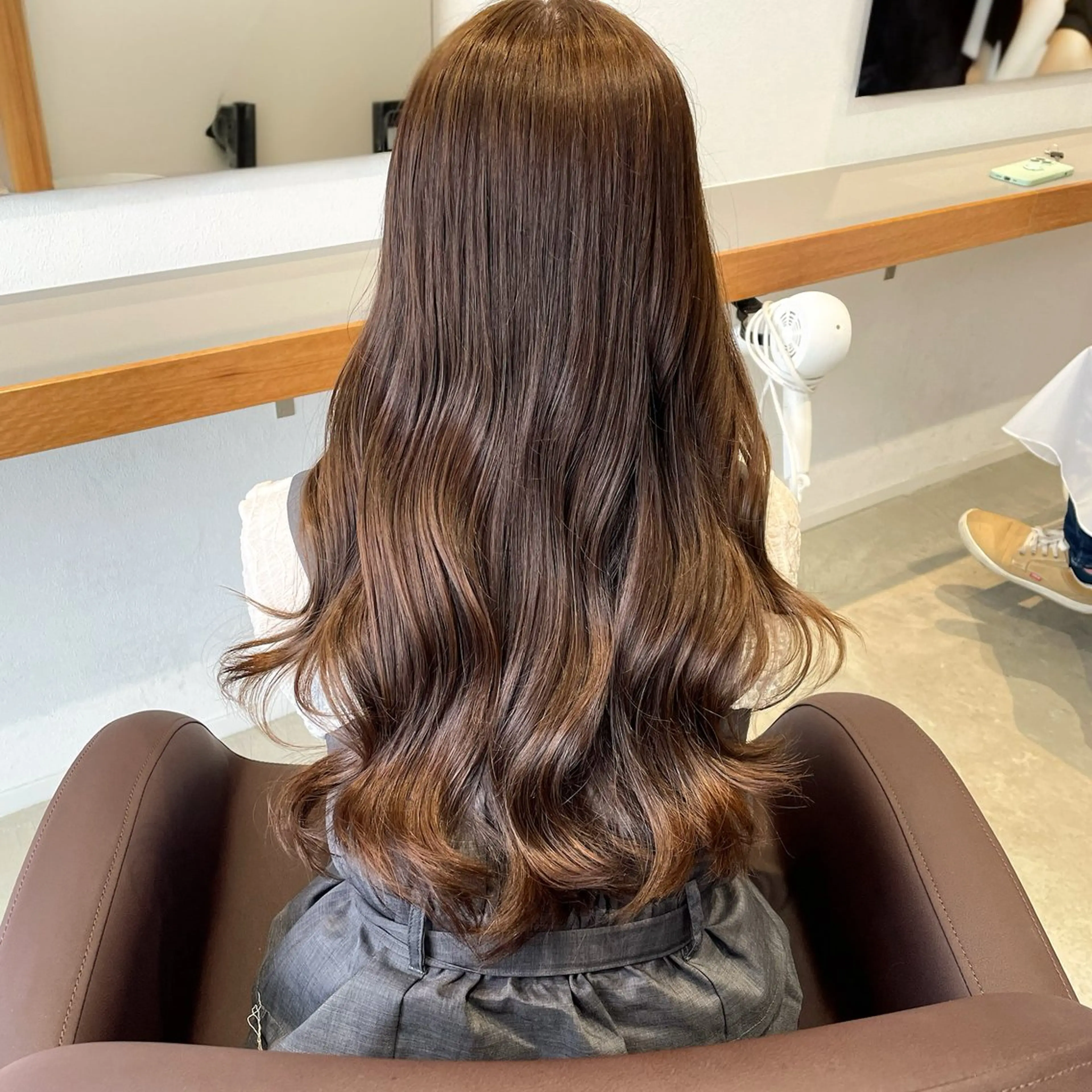 ロング カラー ブラウンカラー 透明感カラー カット ヘアカラー トリートメント 北九州美容室 🕊️わかな✂︎のヘアスタイル