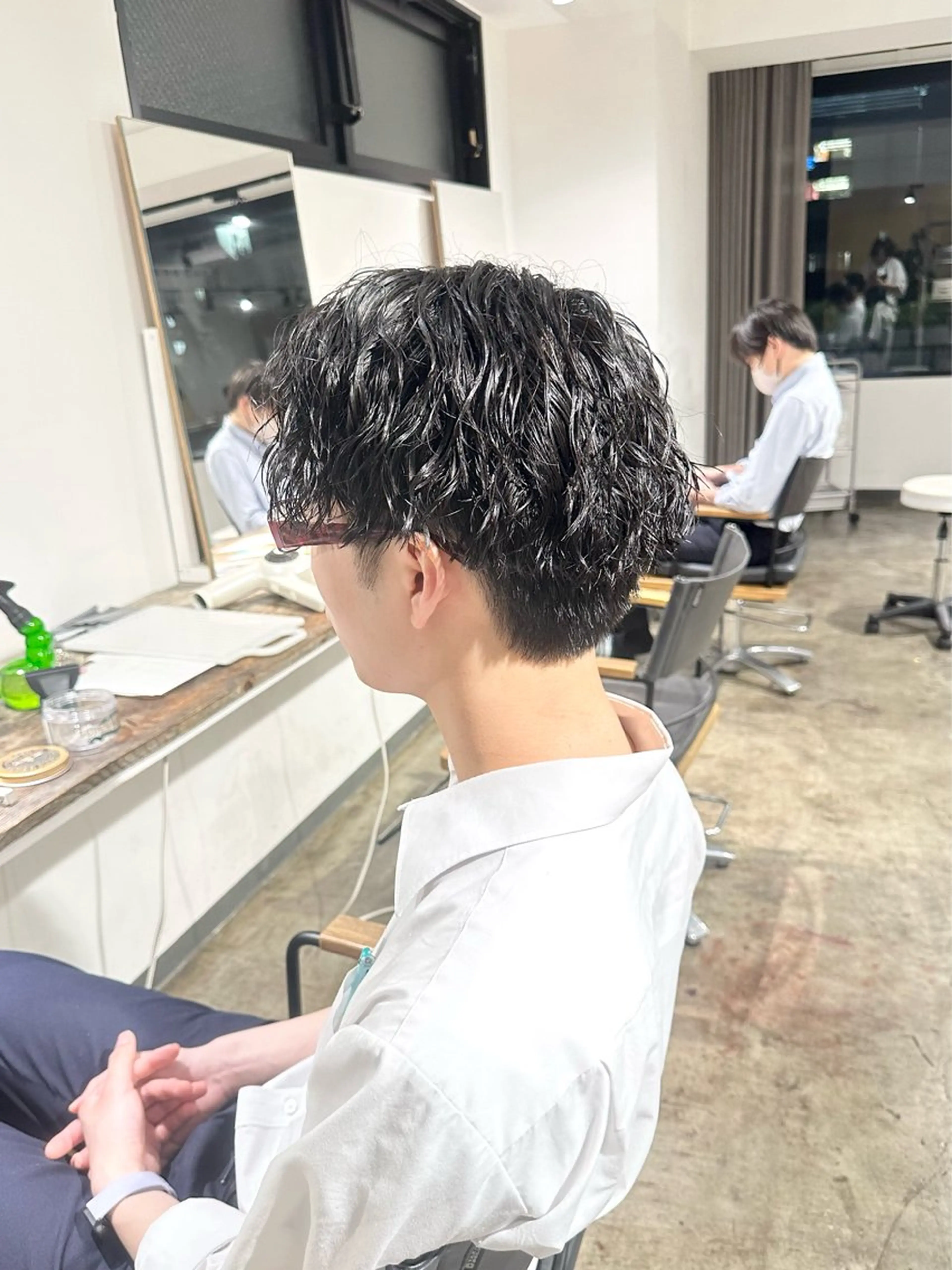 メンズ マッシュ メンズパーマ メンズツイストパーマ ツイストパーマ カット ヘアカラー パーマ トリートメント 骨格補正施術/メンズ 専門美容師/YUYAのヘアスタイル