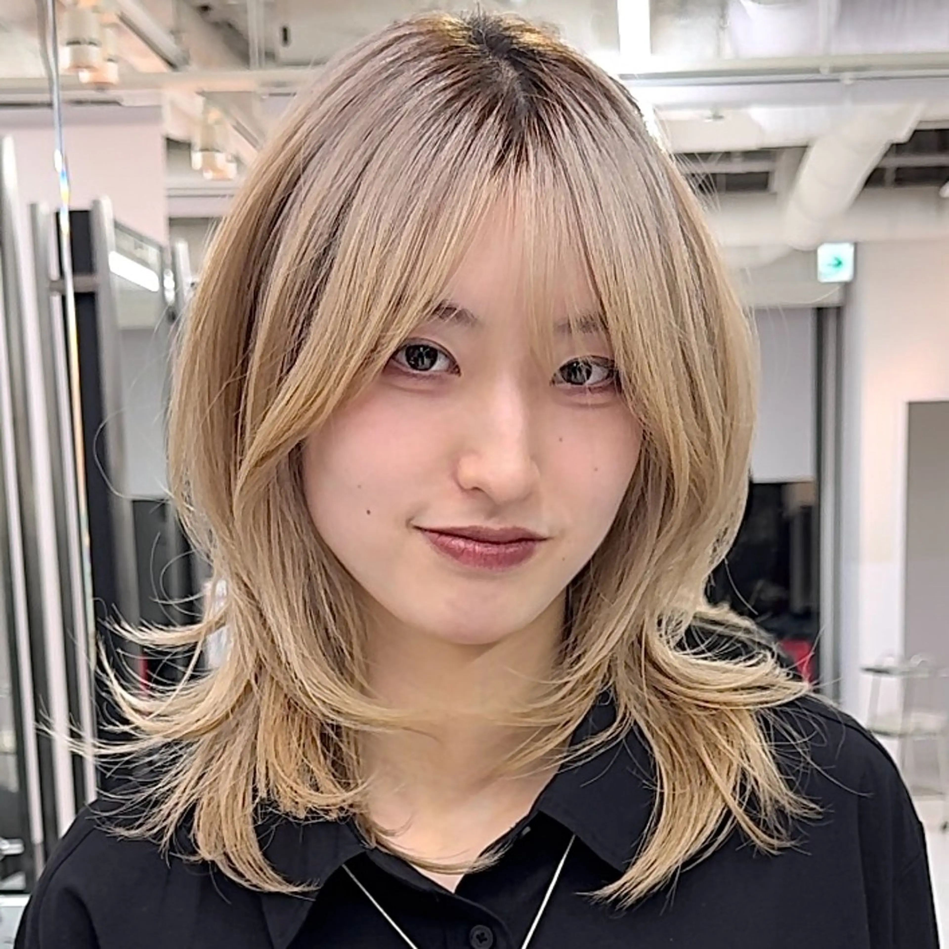 ミディアム レイヤーカット/ 堀匠吾のヘアスタイル
