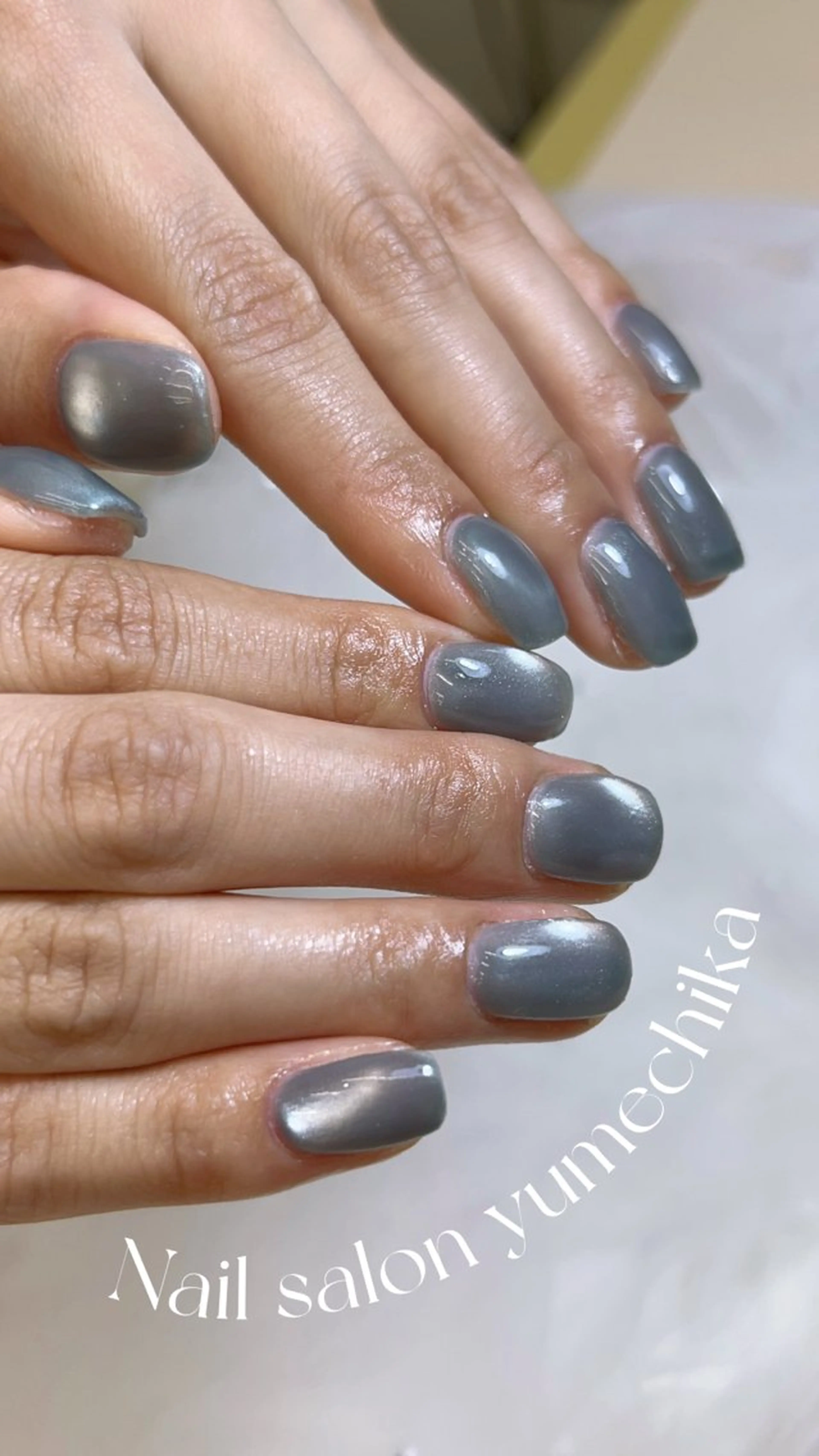 ネイル マグネットネイル Nail salon Yumechikaのネイルデザイン