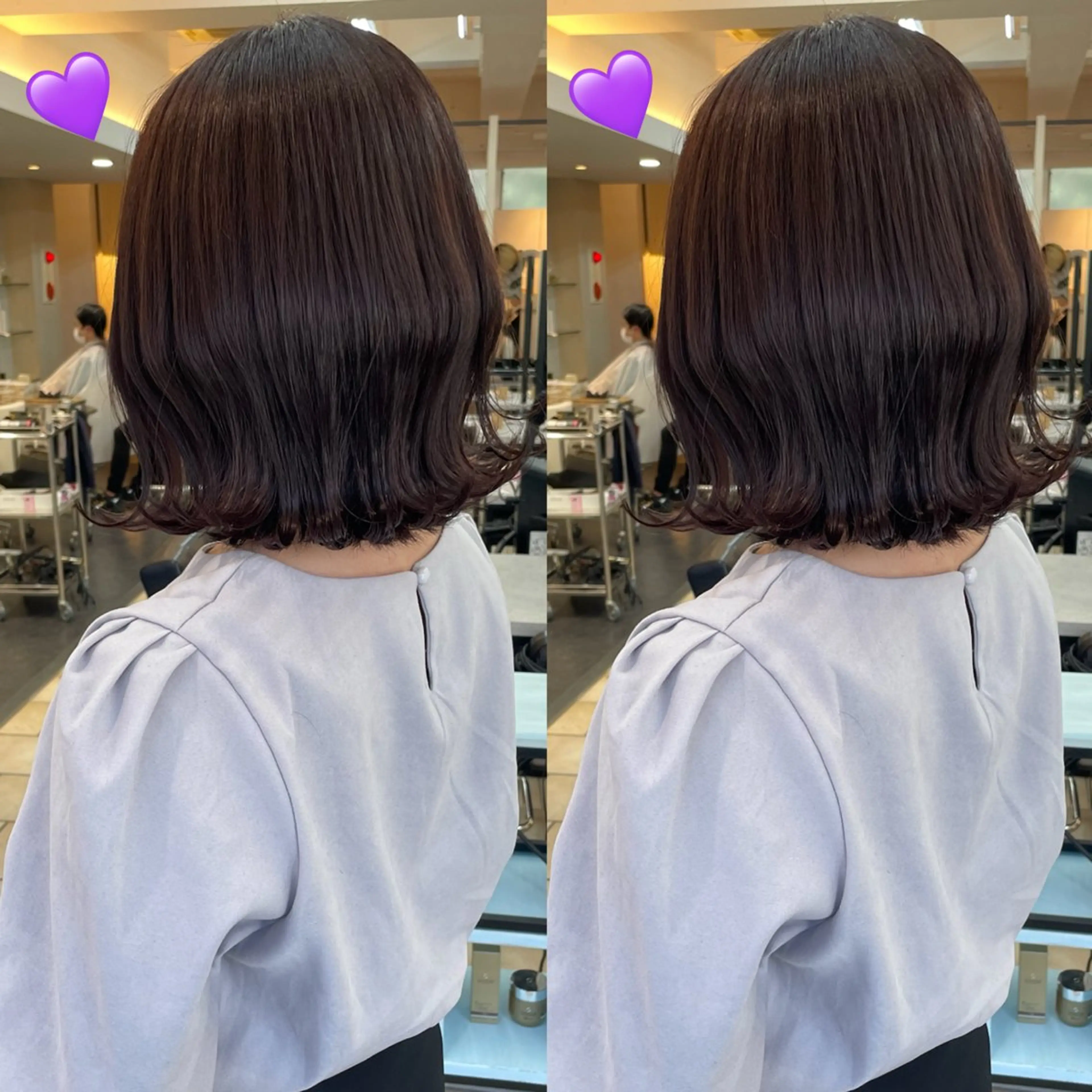 ショート カラー ブリーチなしカラー kana🐱のヘアスタイル