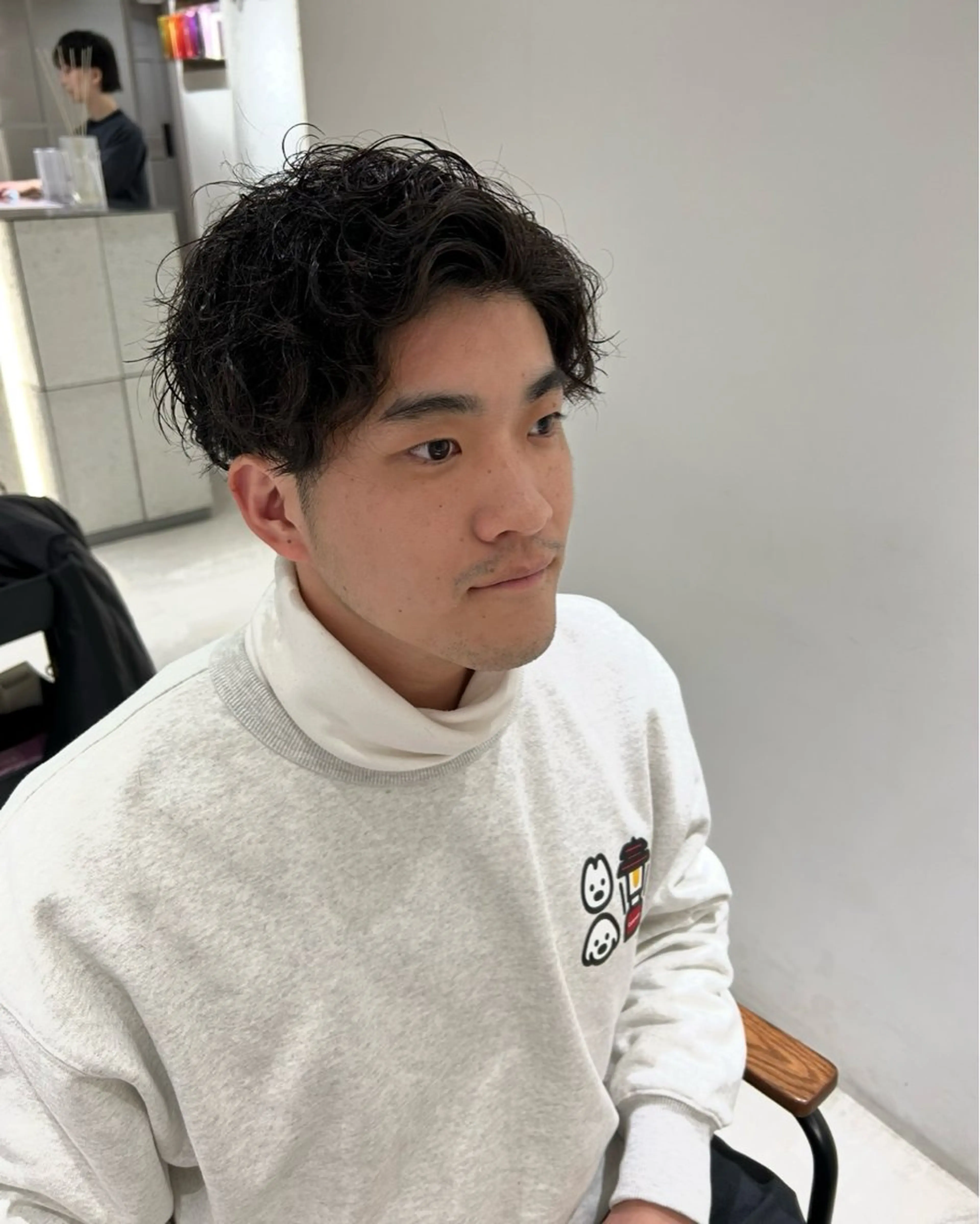 ショート パーマ メンズ 飯田橋No.1髪質 改善縮毛矯正/ユキナのヘアスタイル