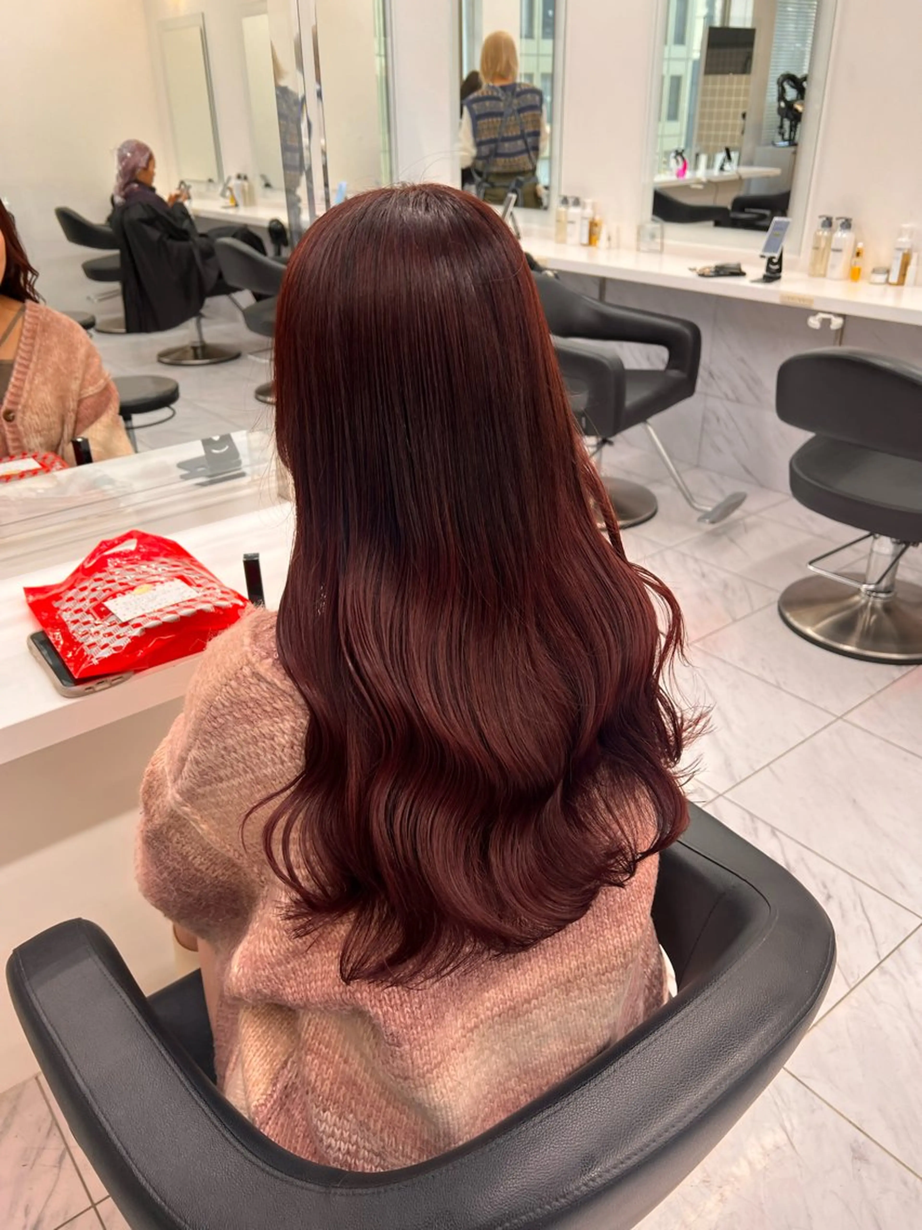 ロング カラー 💖札幌カラー 指名No.1💖玲奈のヘアスタイル