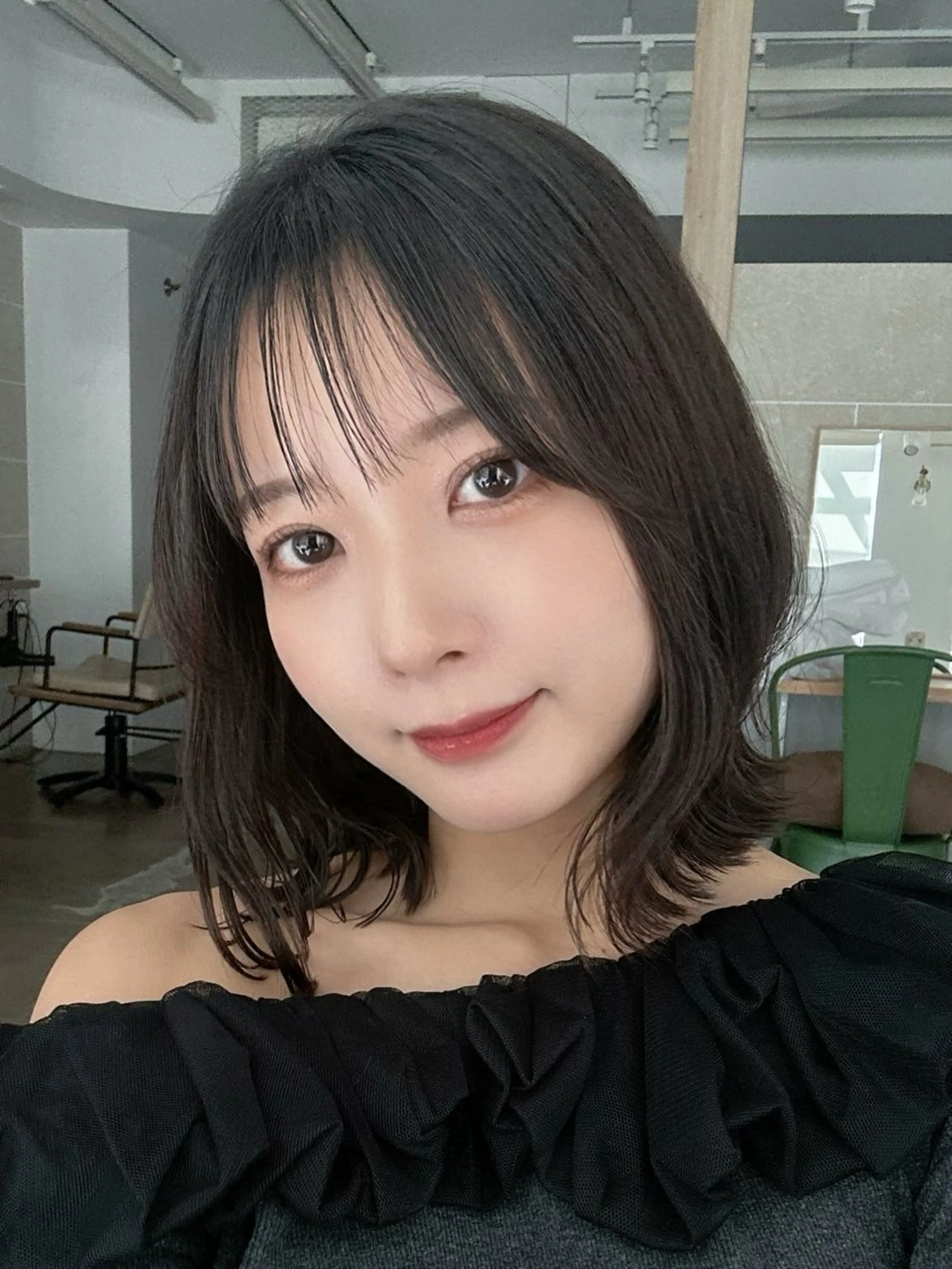 ショート ボブ レイヤーカット ボブ/ミディアム/表 参道/美容師♡ゆいかのヘアスタイル
