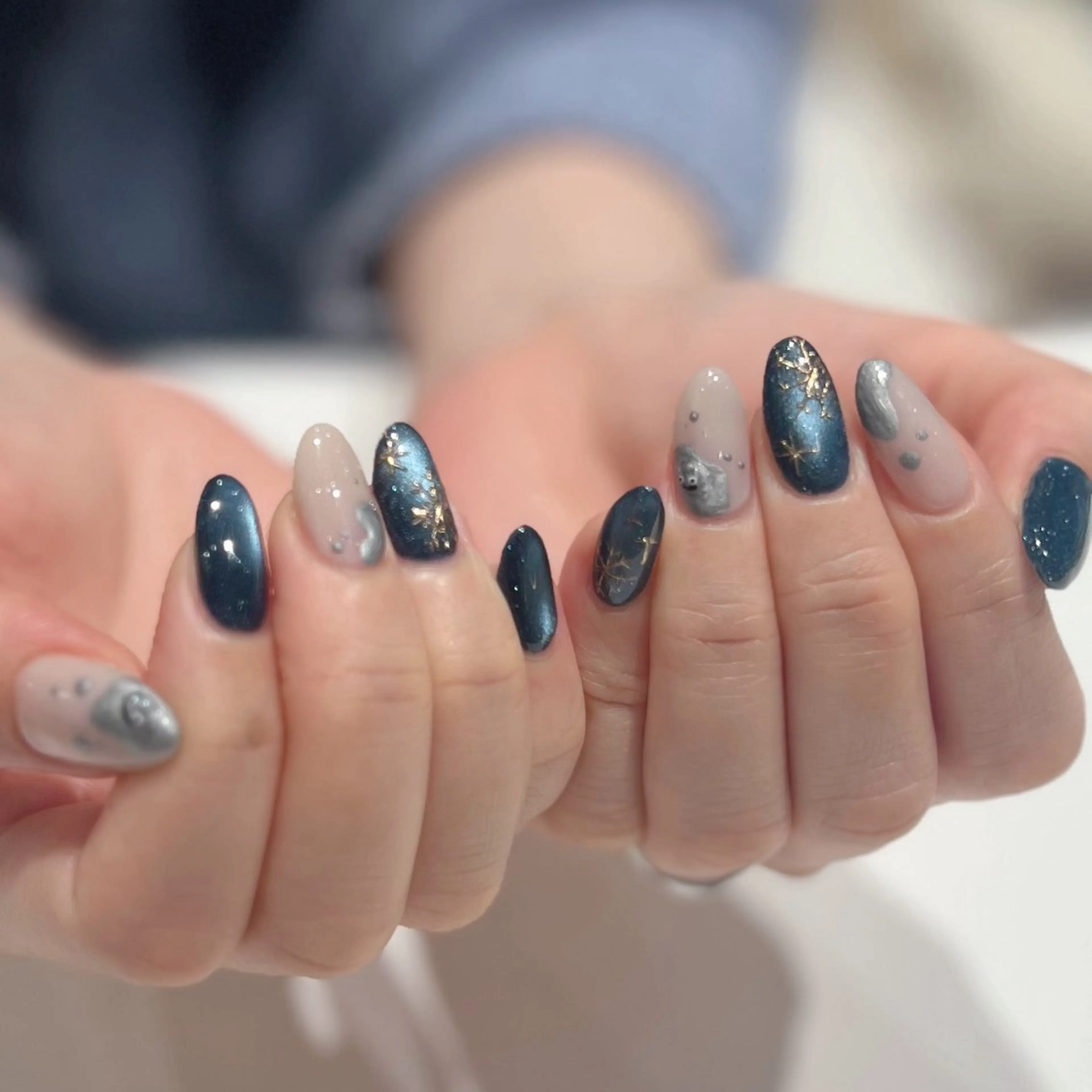 ネイル アートネイル ジェルネイル パラジェル ハンドネイル VINGT NAIL Aika.K🍒のネイルデザイン