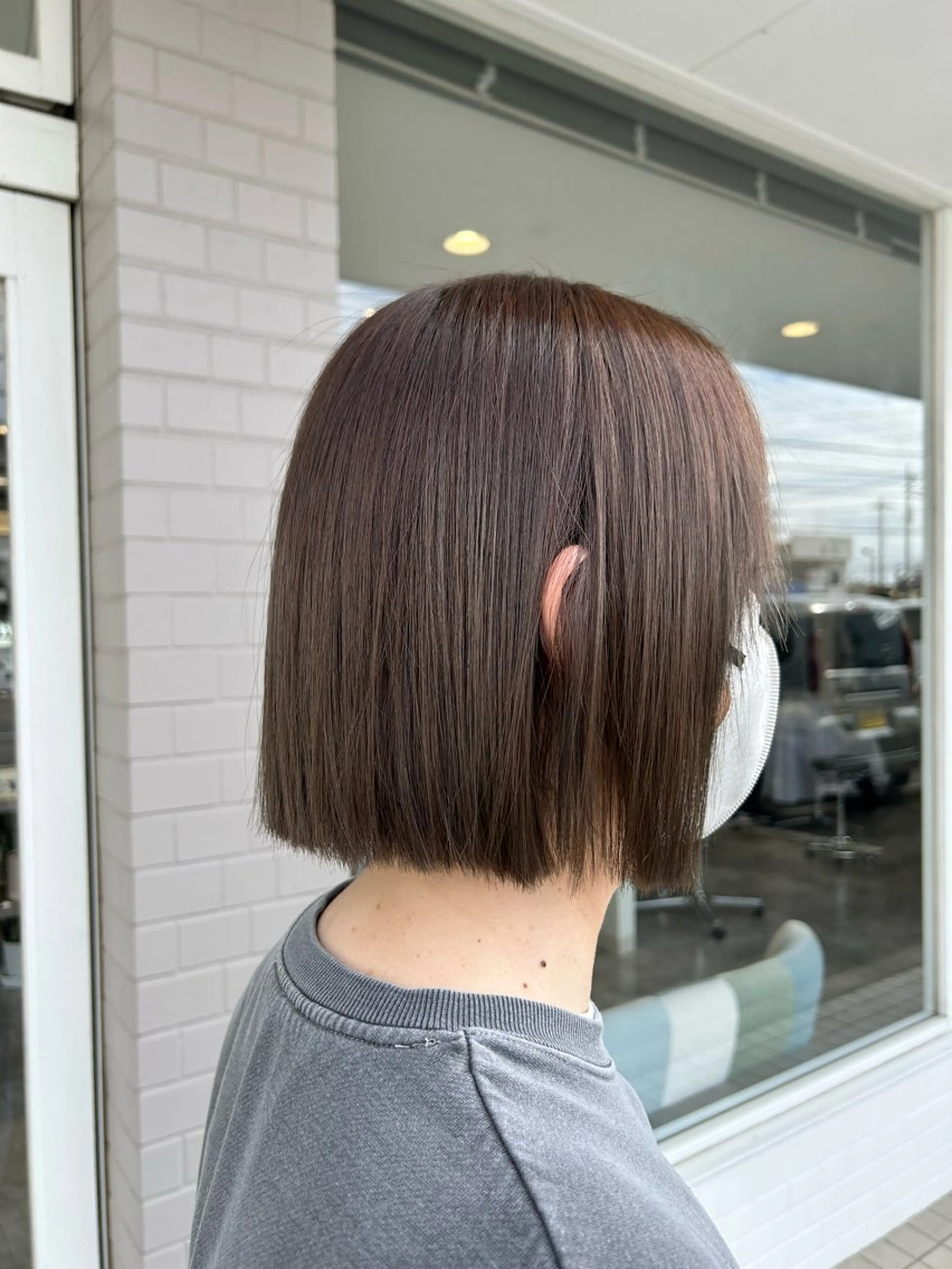 ショート カラー 大西 葵のヘアスタイル