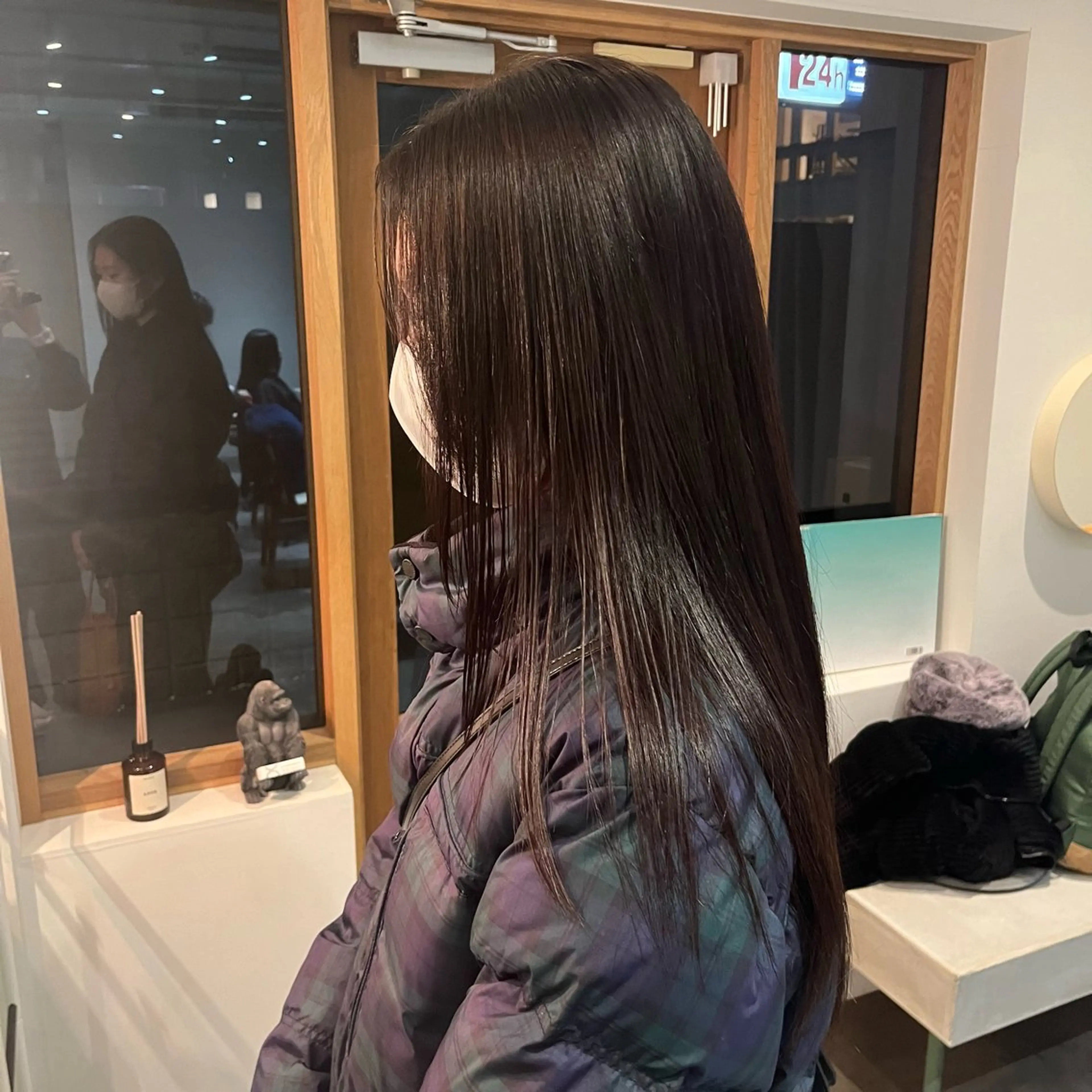ロング ヘアカラー Wカラー🐾 ハルナのヘアスタイル