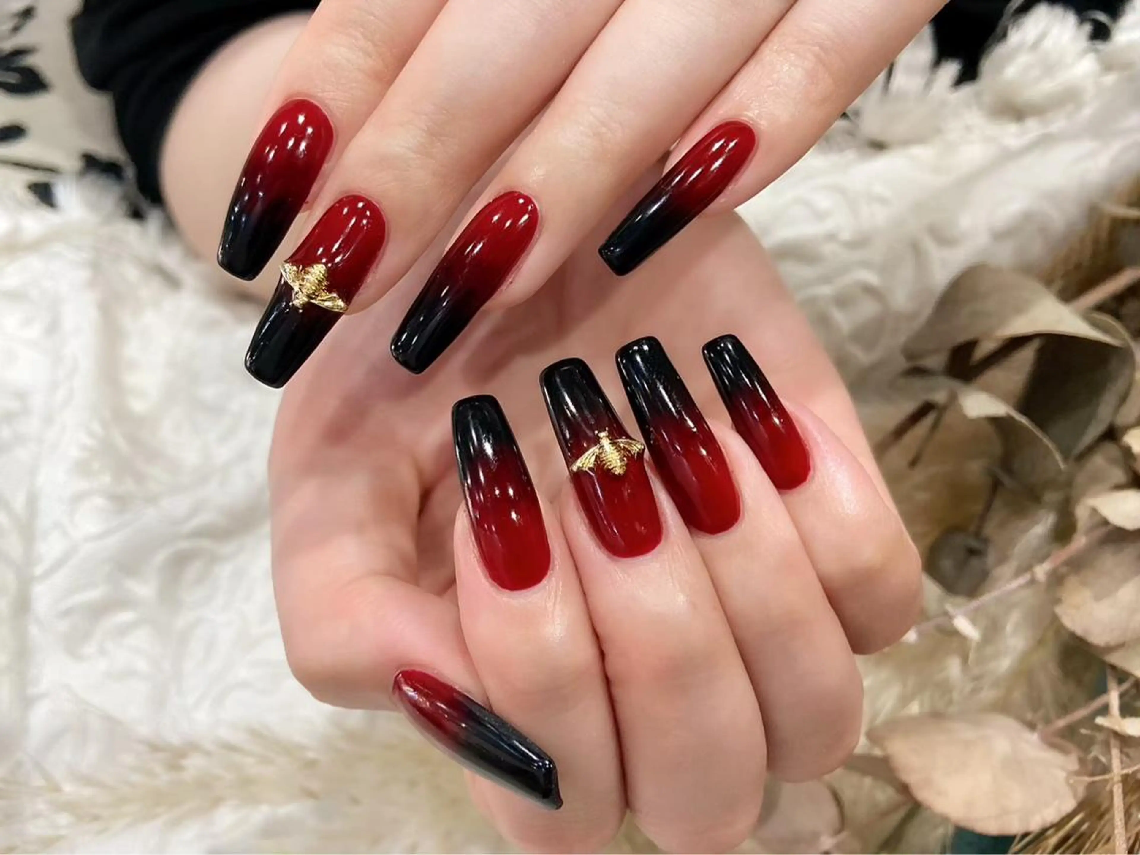 ネイル グラデーション ハンドネイル ハンドケア nailsalon mintのネイルデザイン