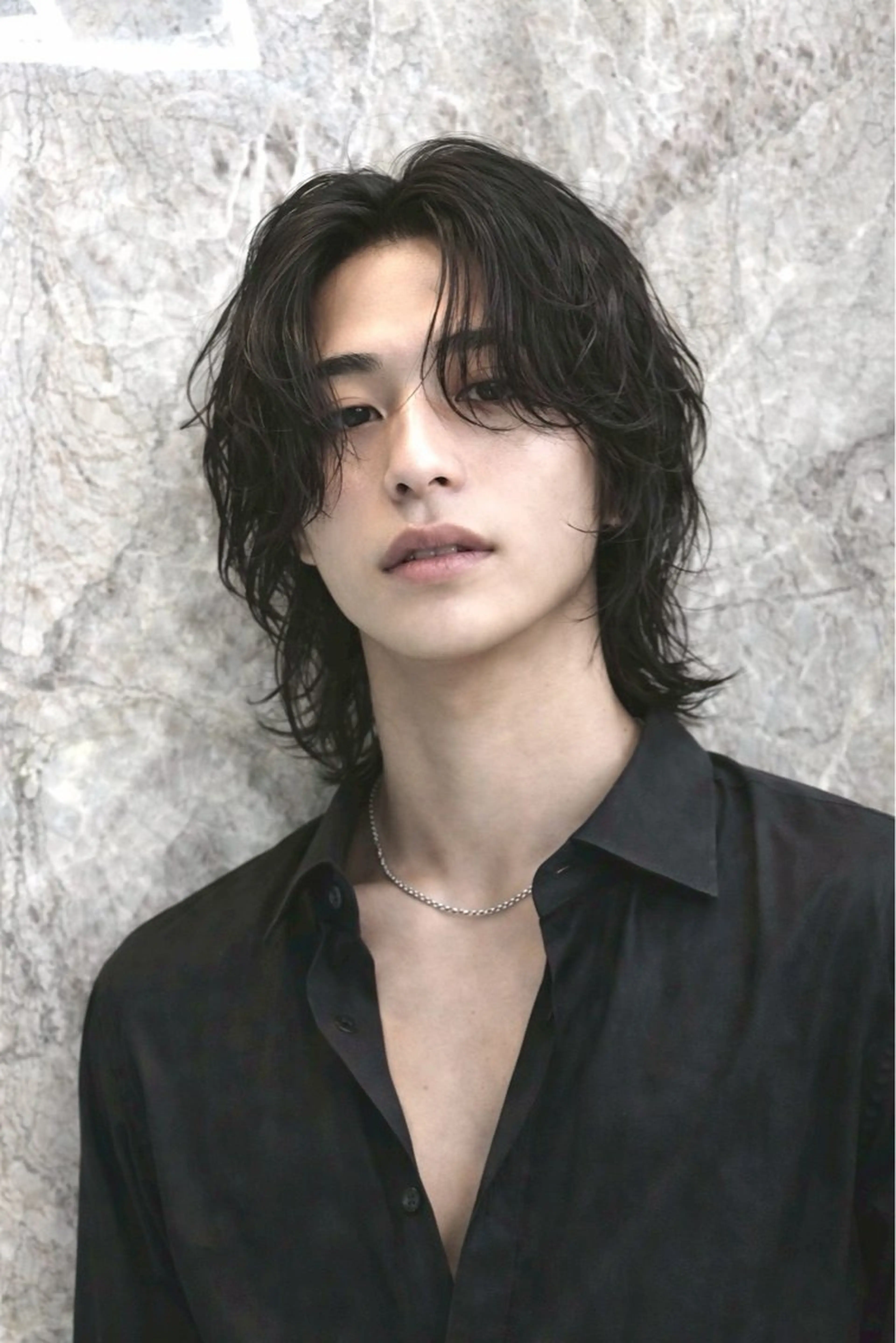 ミディアム パーマ メンズ 🔥メンズ特化方🔥 似合わせ💈三宅悠斗のヘアスタイル