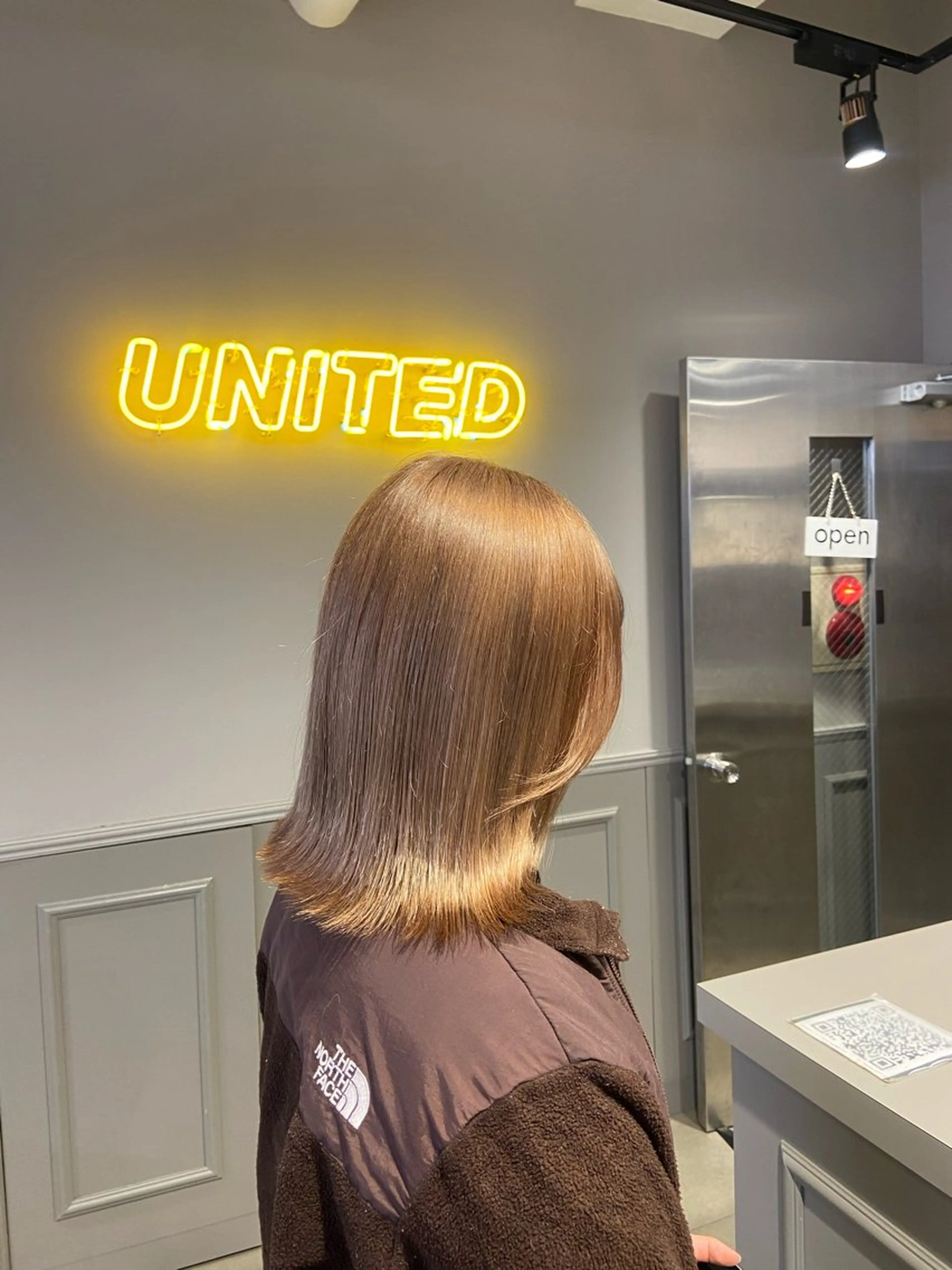 ミディアム カラー ヘアアレンジ Over hair_ misakiのヘアスタイル