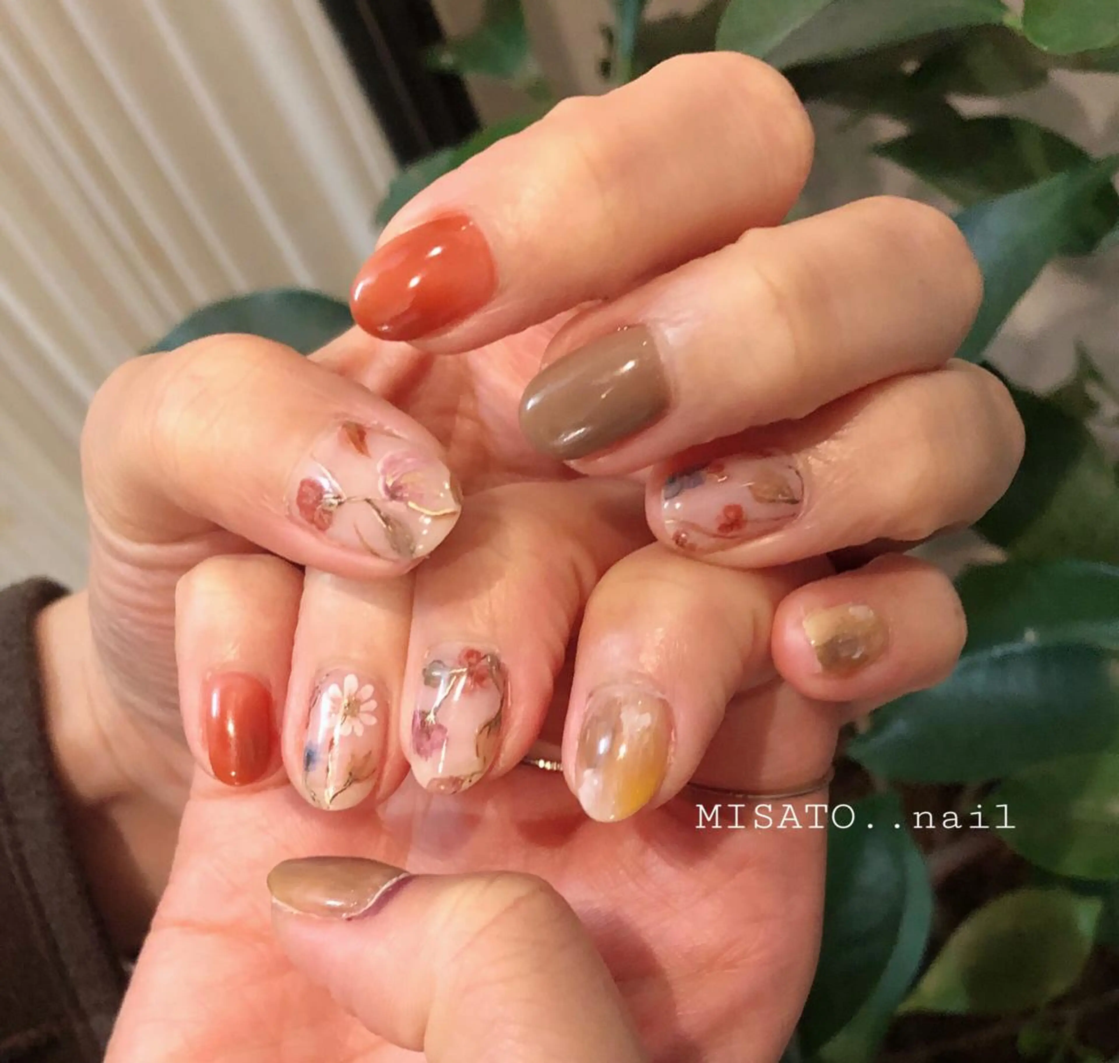 ネイル 持ち込み ハンドネイル MISATO nailのネイルデザイン