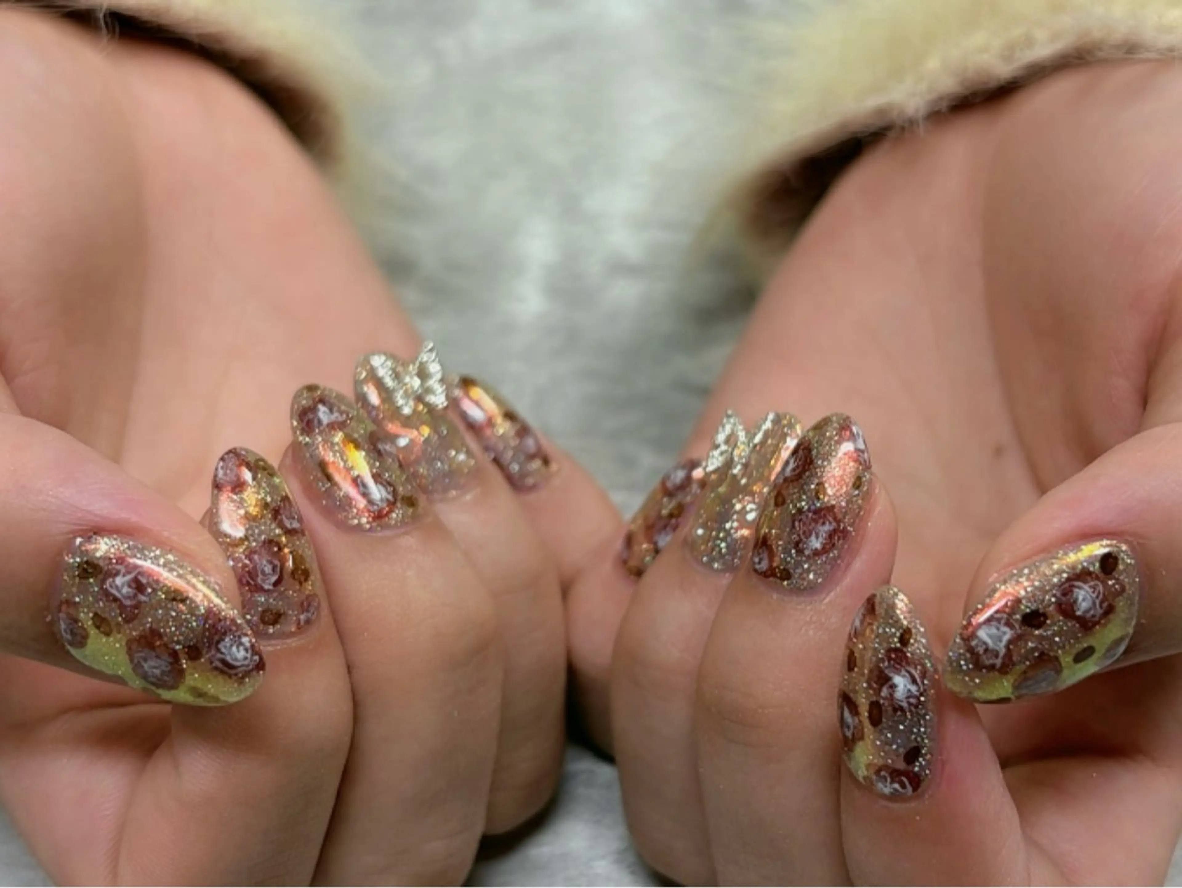 ネイル ハンドネイル 【Zina京都駅前】 きぬがわ らむのネイルデザイン