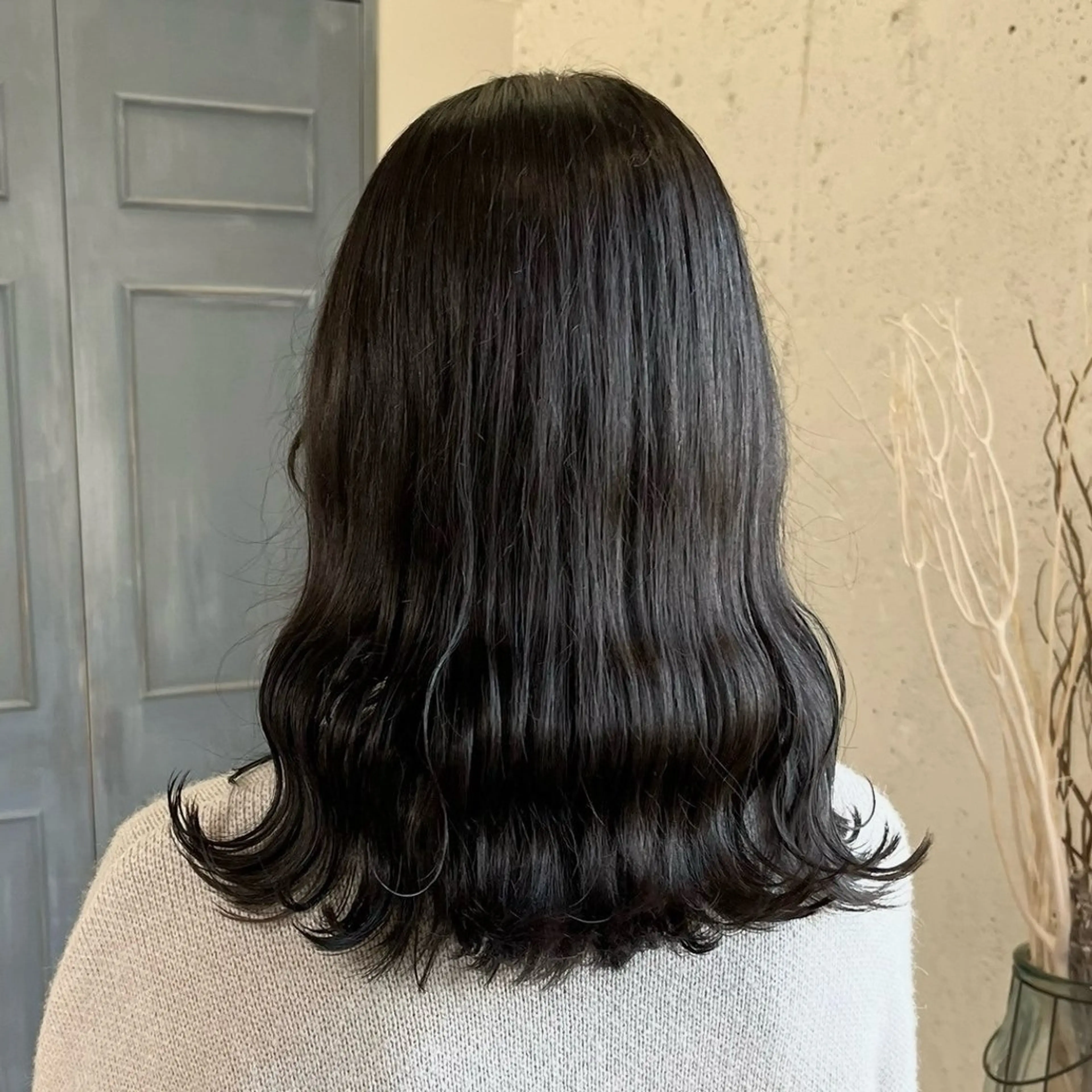 セミロング カラー 透明感カラー💎/ メンズカット/夏凜のヘアスタイル