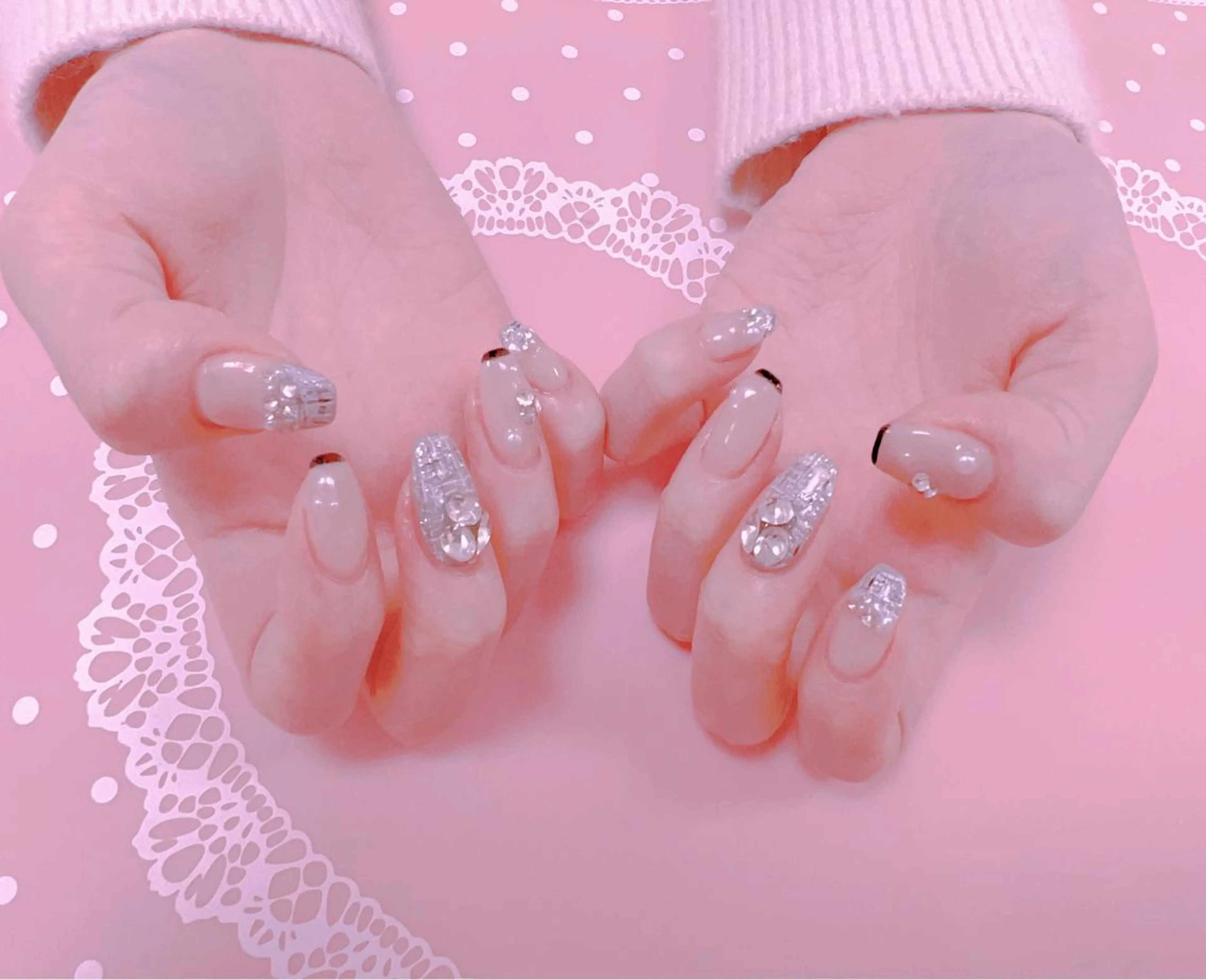 ネイル はぴねす所属・横浜 美夢のネイルデザイン