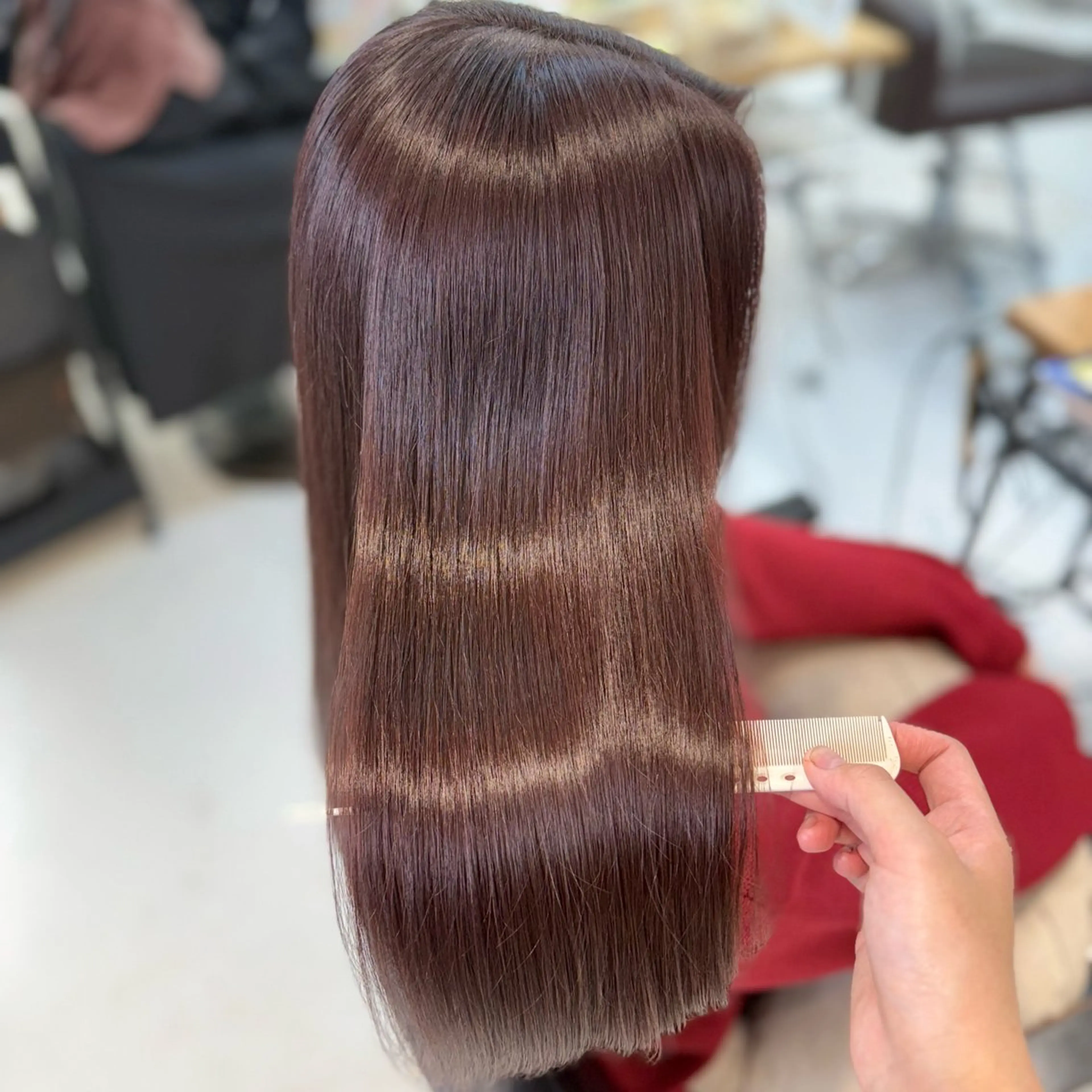 ロング 山崎結菜 髪質改善💎のヘアスタイル