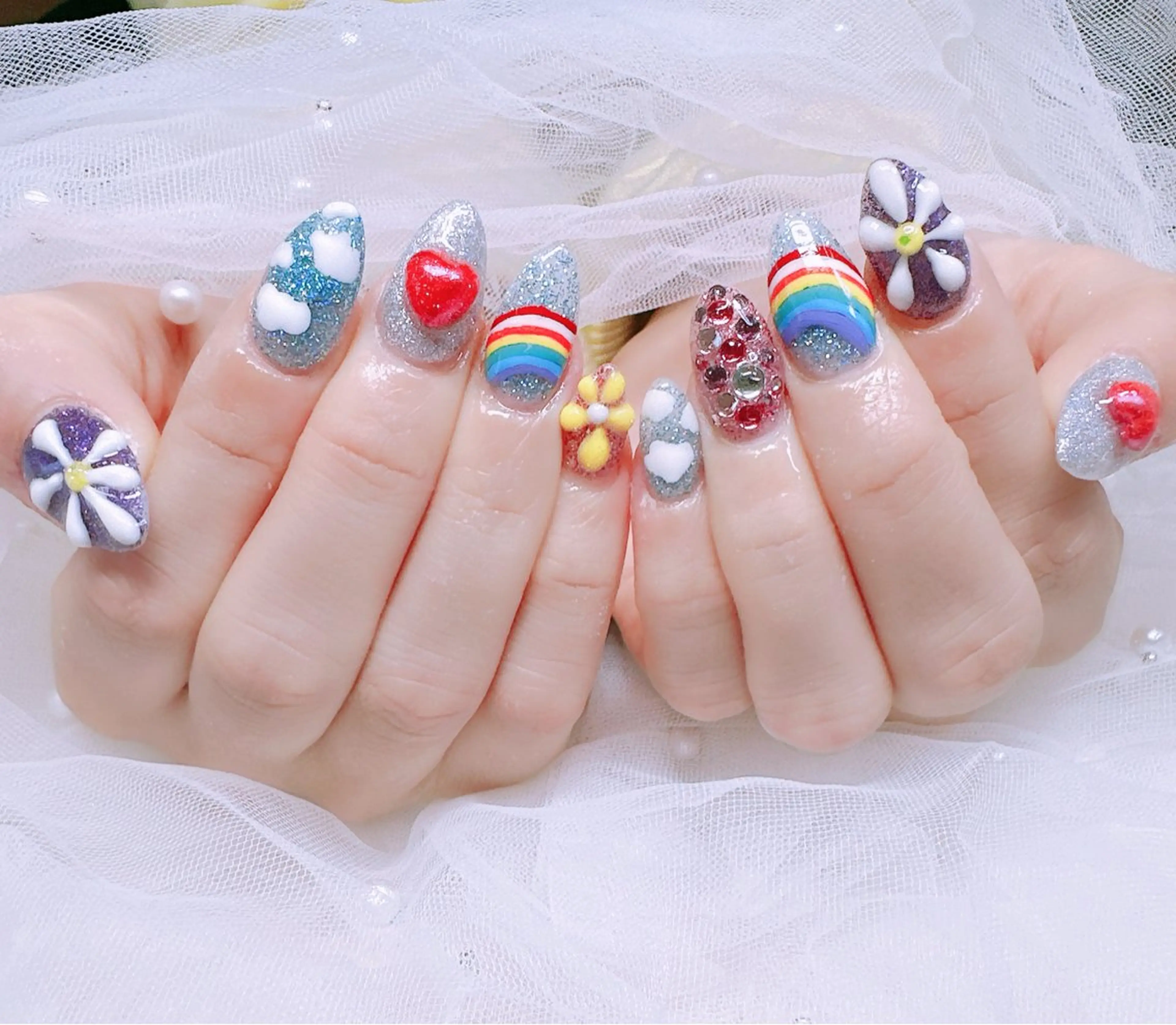 ネイル 高島 夏海のネイルデザイン