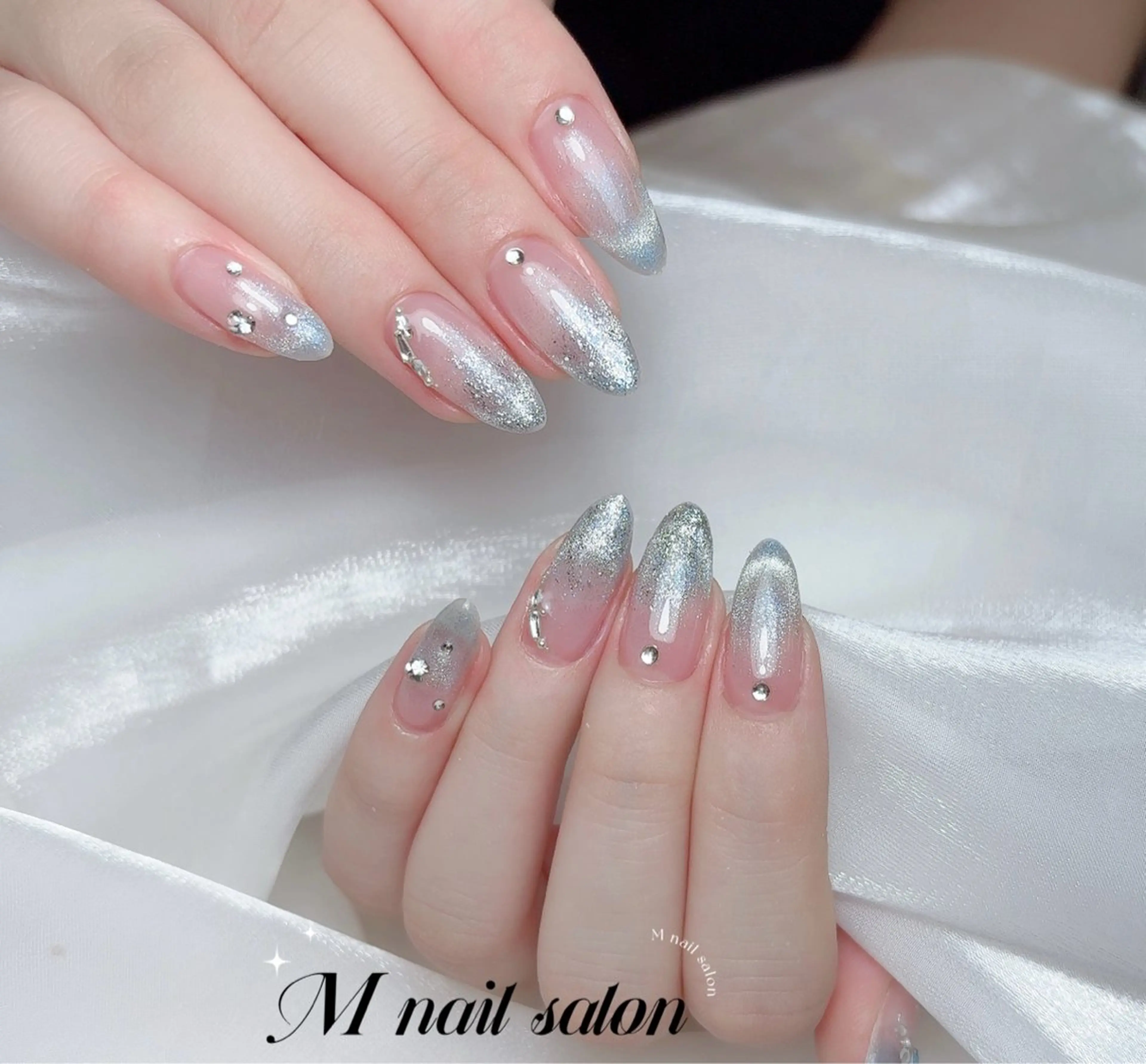ネイル ハンドネイル M🌷nail 長さだし専門店のネイルデザイン