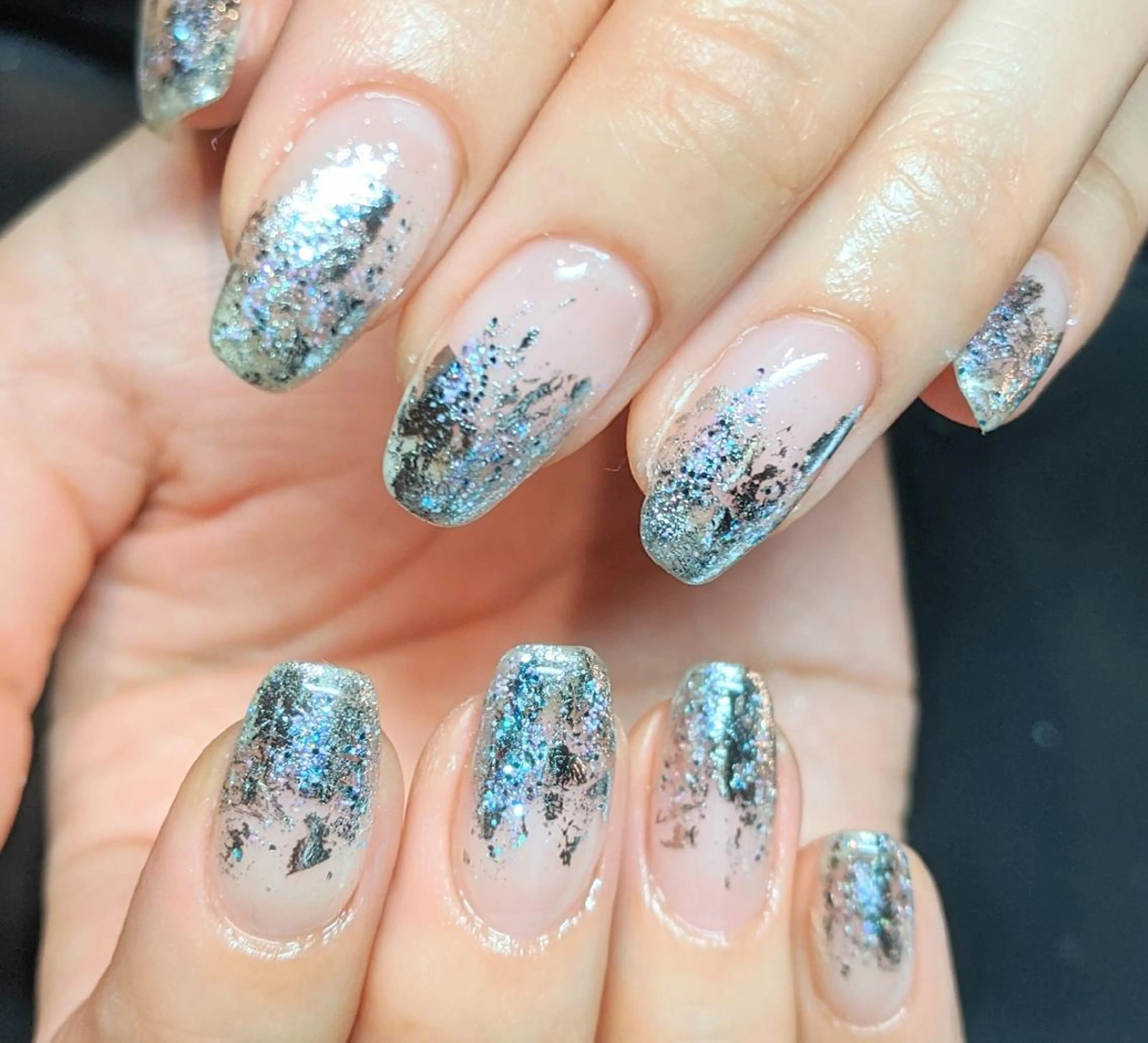 ネイル キラキラネイル ラメ(グリッター) SyiSyu 梅田店のネイルデザイン