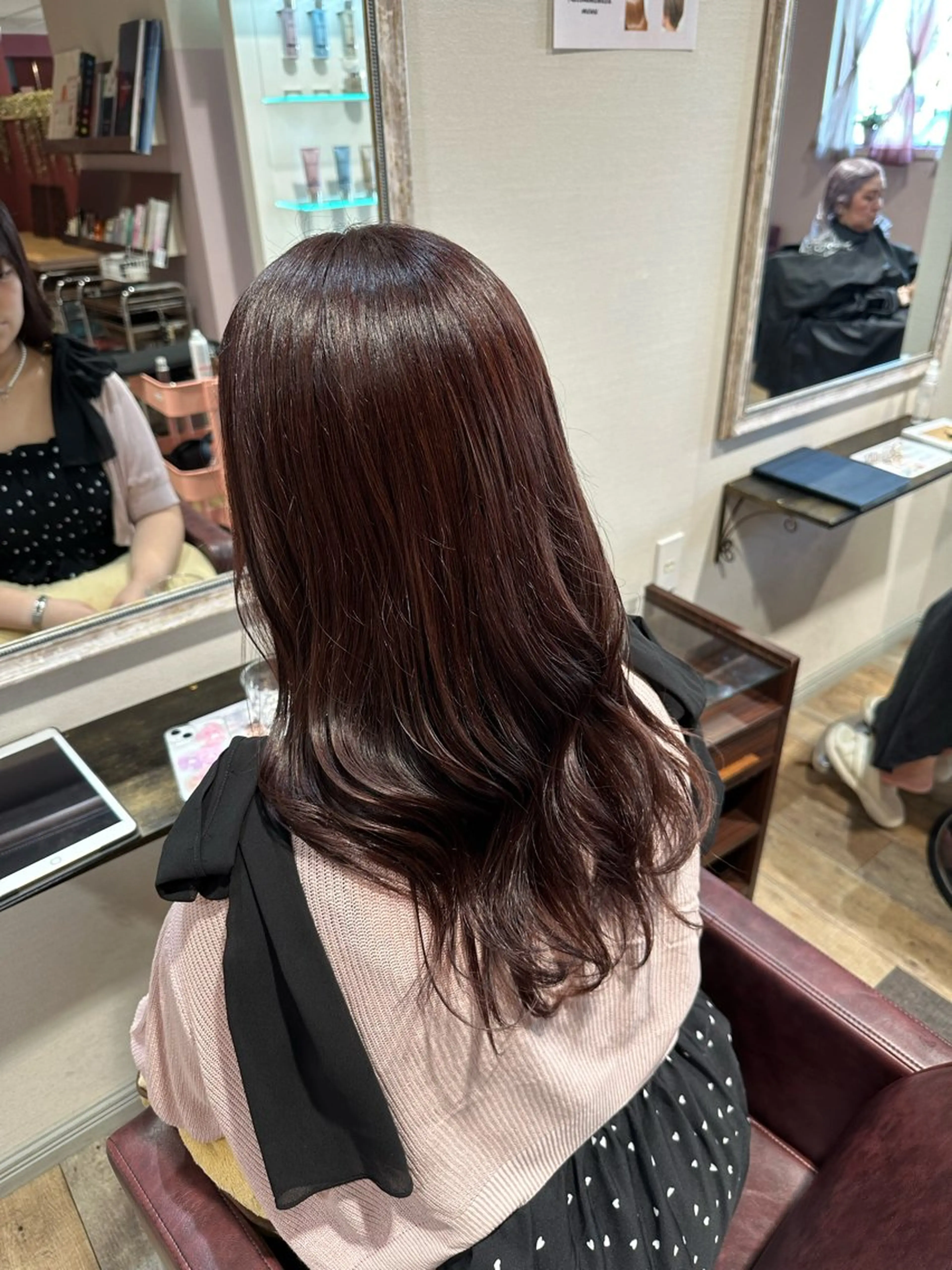 セミロング カラー 柔らかいcolor ￤韓国￤🩰マユ🩰のヘアスタイル