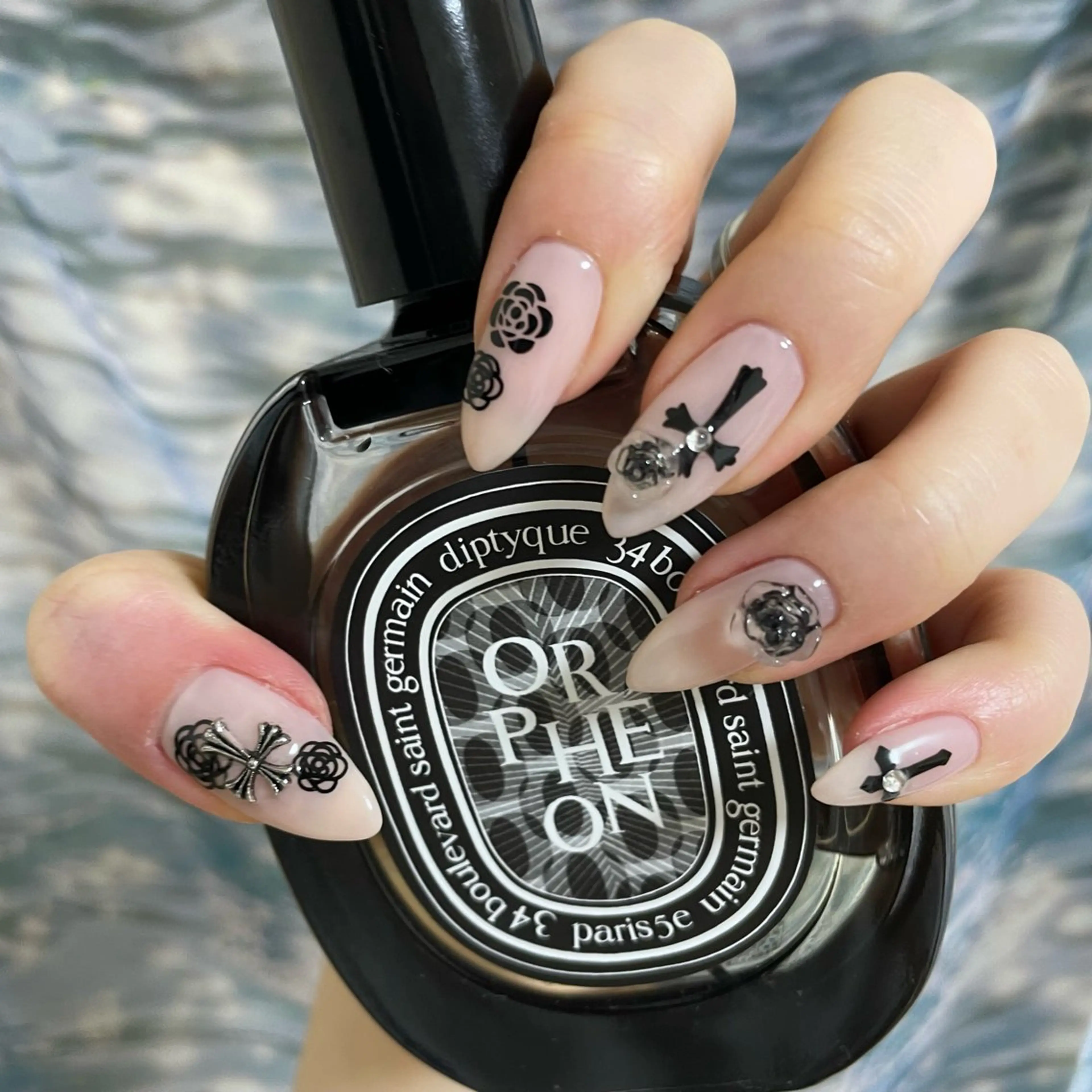 ネイル ハンドネイル うの 韓国ﾈｲﾙ໒꒱⋆⭒˚のネイルデザイン