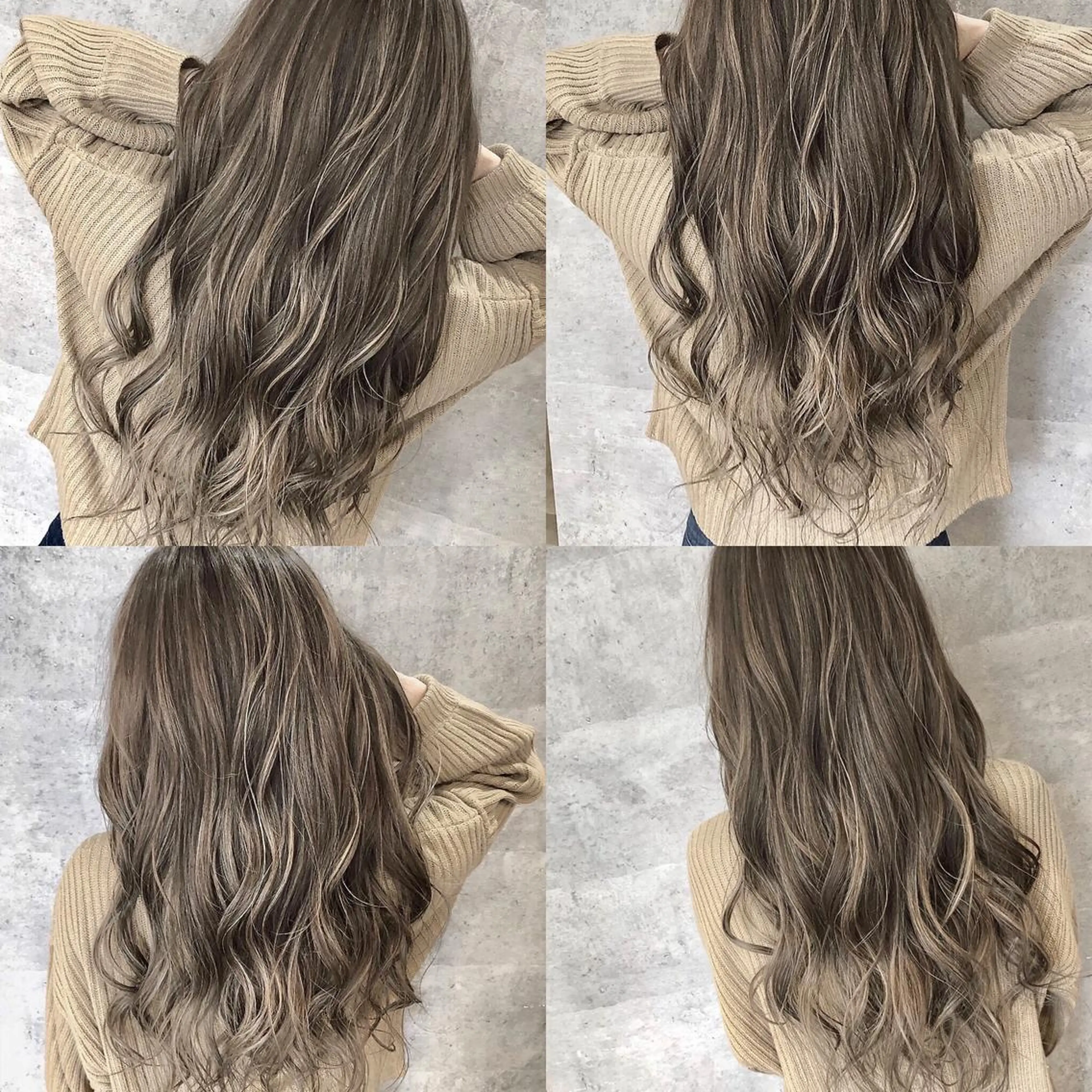 ロング カラー ハイライトカラー ハイライト MiL所属・✨ハイトーン✨ 濱田知孝のヘアスタイル