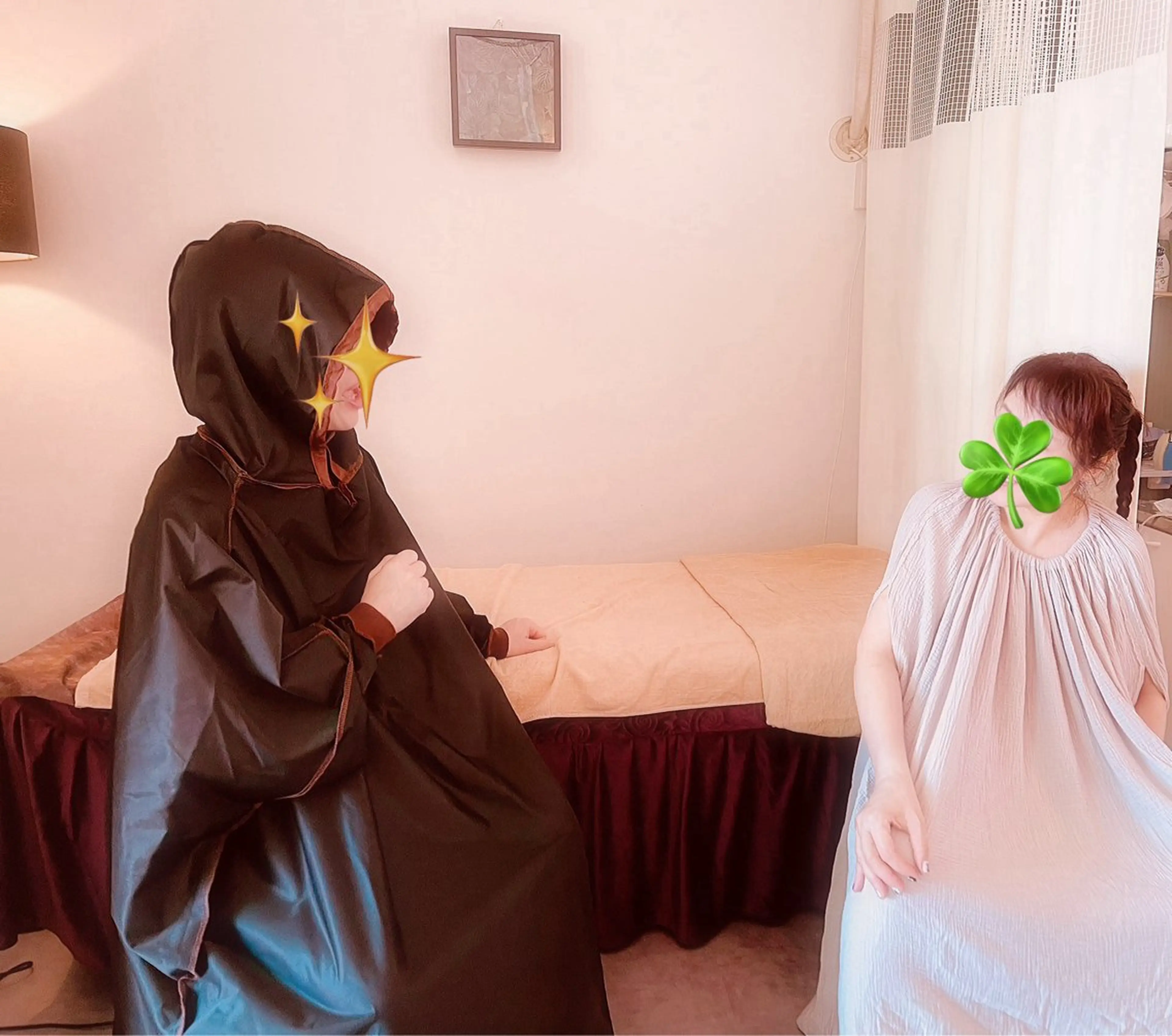 よもぎ蒸し お二人様でお得にペア割 40分 ミネラルウォーターorハーブティー付きの写真