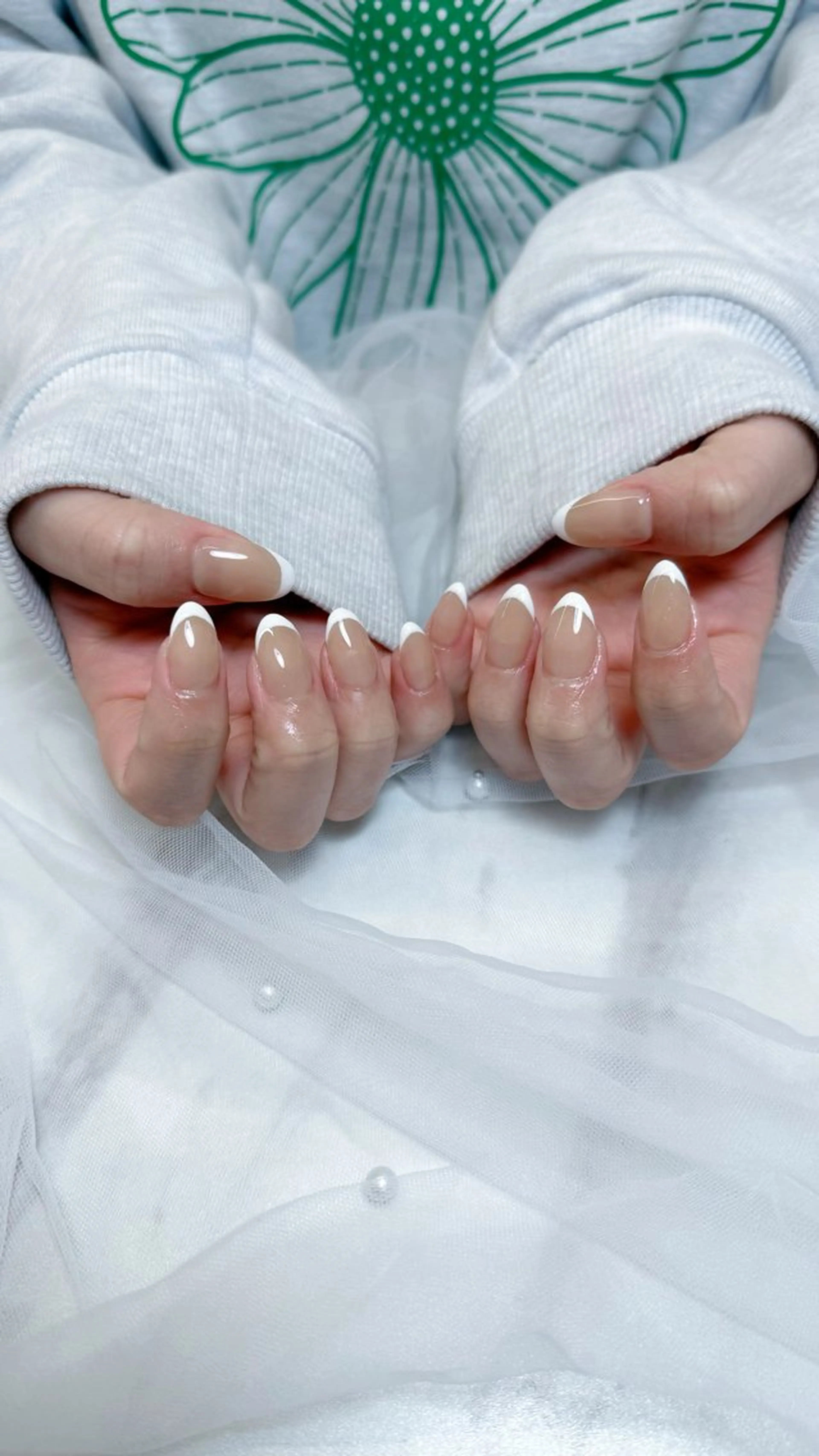 ネイル ハンドネイル mau🩵nail 堺筋本町｜心斎橋のネイルデザイン