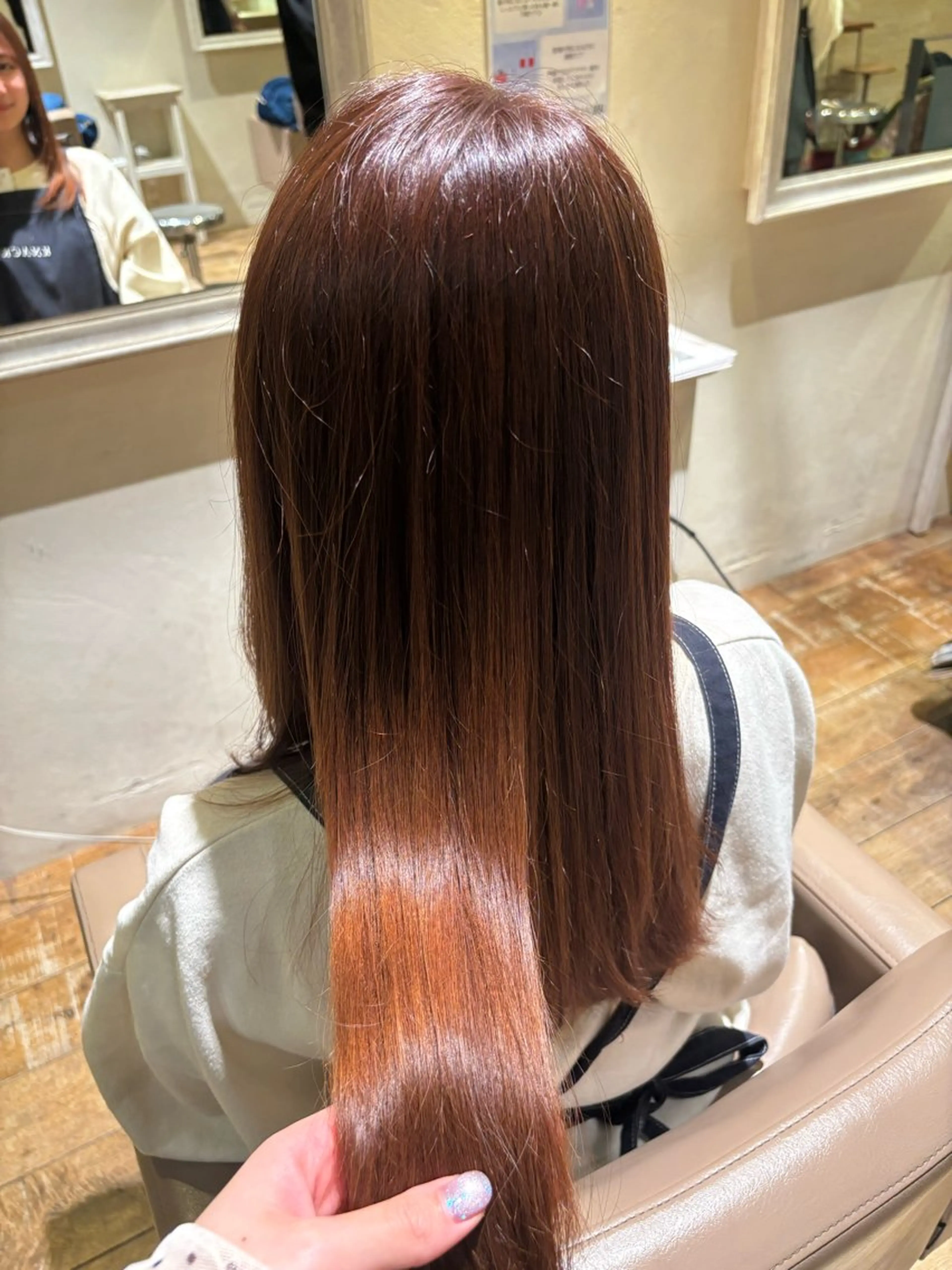 カラー ナック梅田店 毛利 愛リタッチカラー募集のヘアスタイル