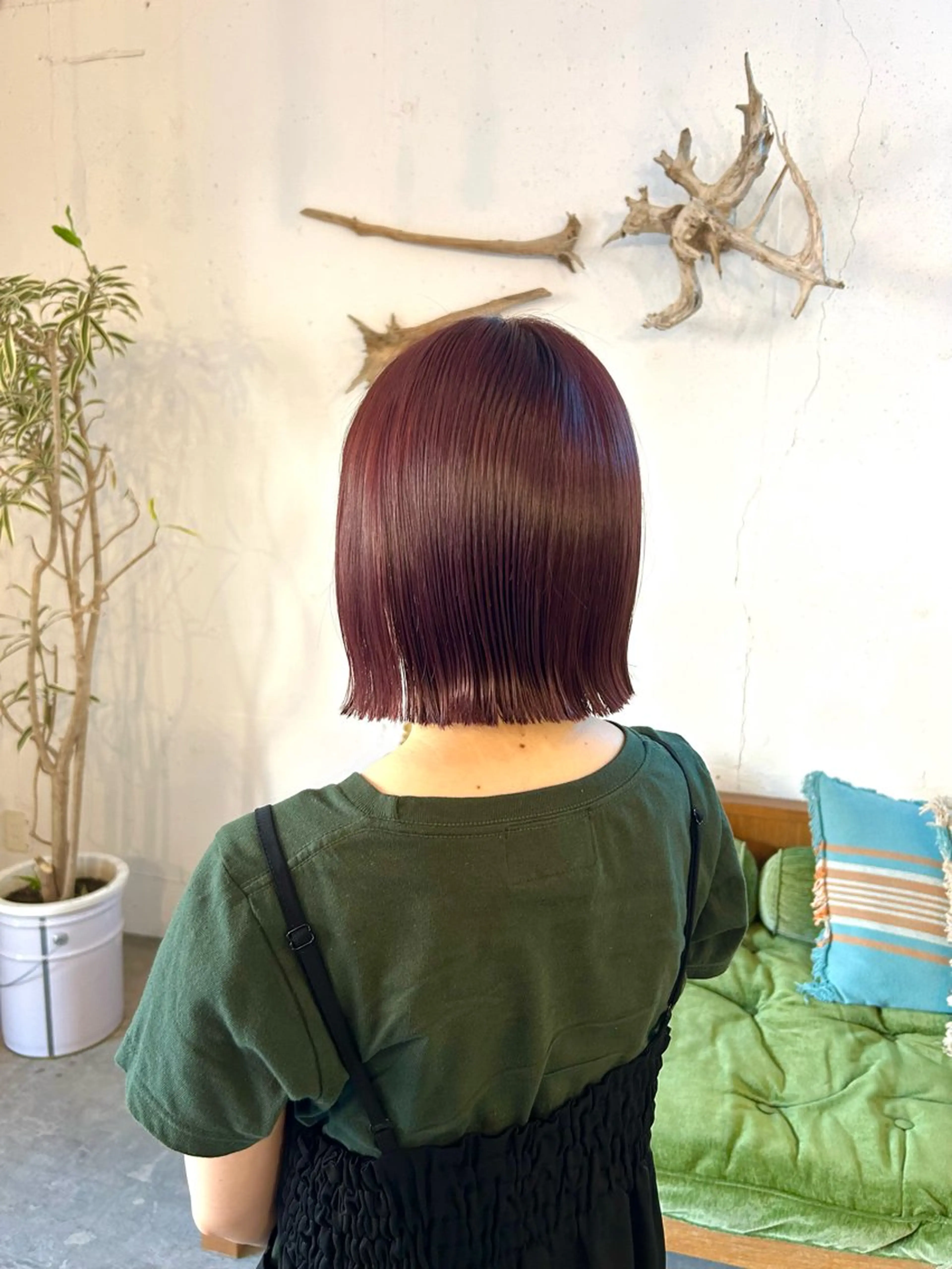 ショート ボブ 外ハネヘア Seaby / 木上 綾菜のヘアスタイル