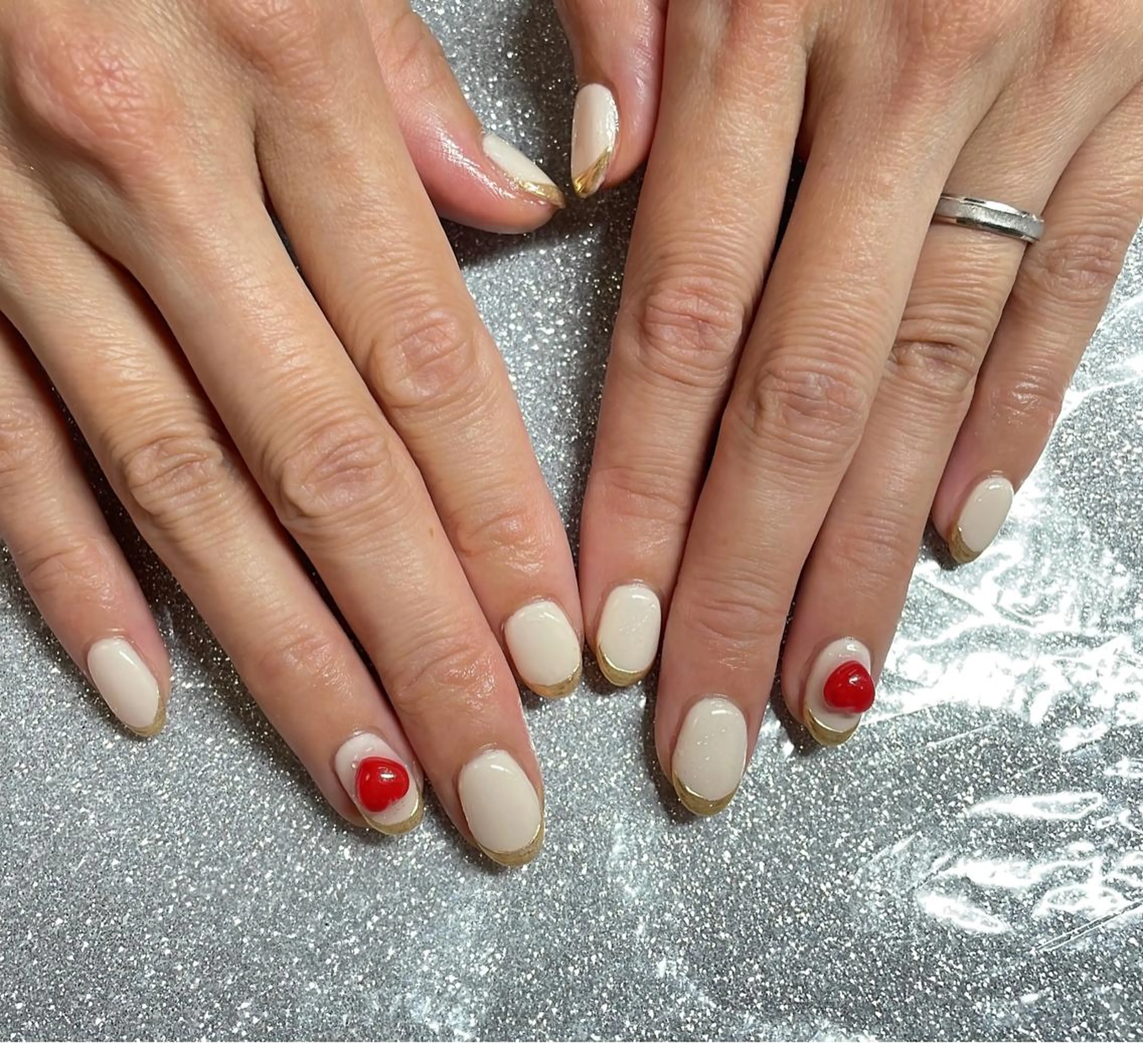 ネイル ハンドネイル VIERU 🌈🎀💖のネイルデザイン