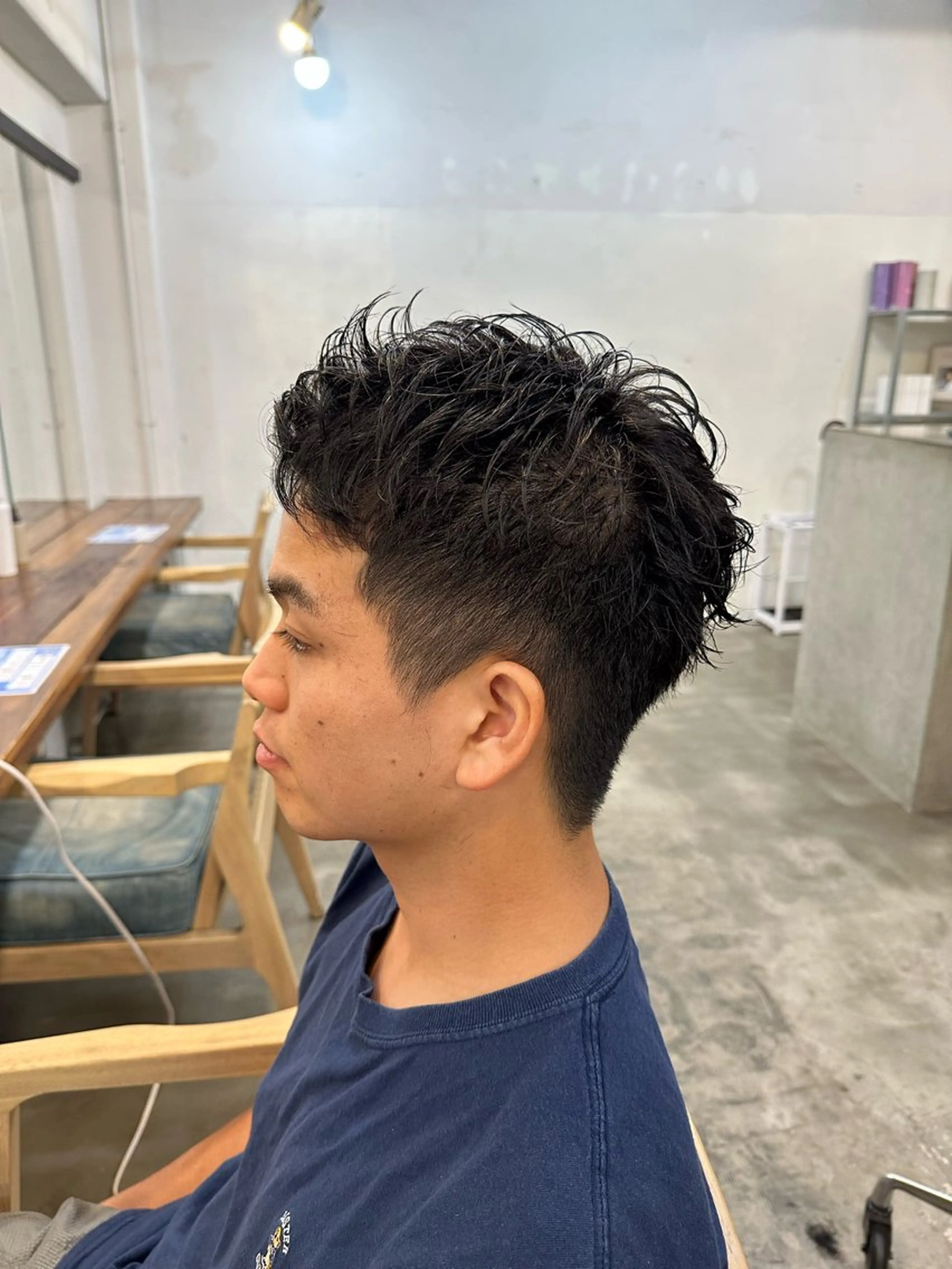 ショート メンズ 横浜/メンズ特化/ Farbe/田中颯斗のヘアスタイル