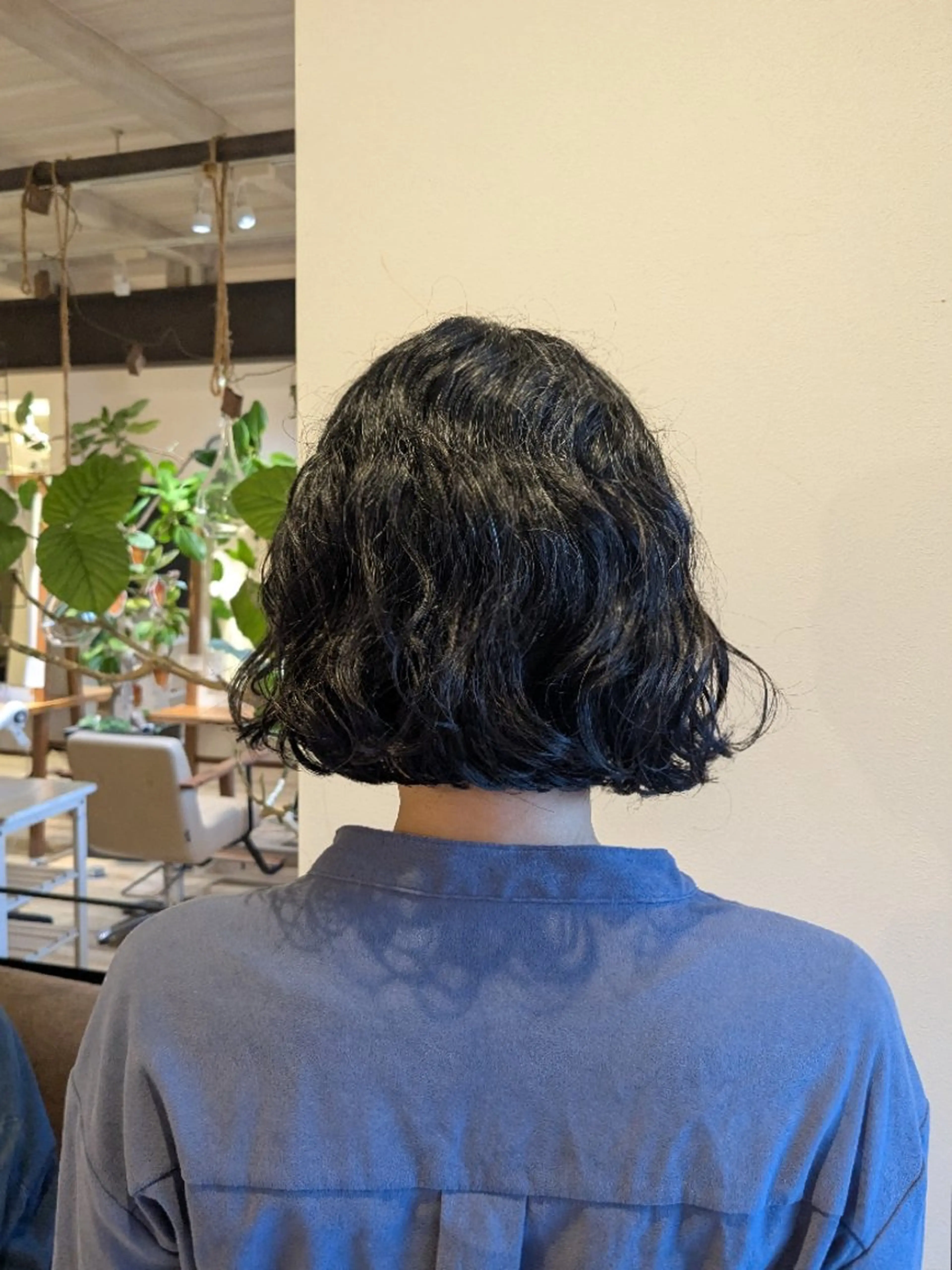 ショート ボブ くせ毛 カット Spring Akariのヘアスタイル