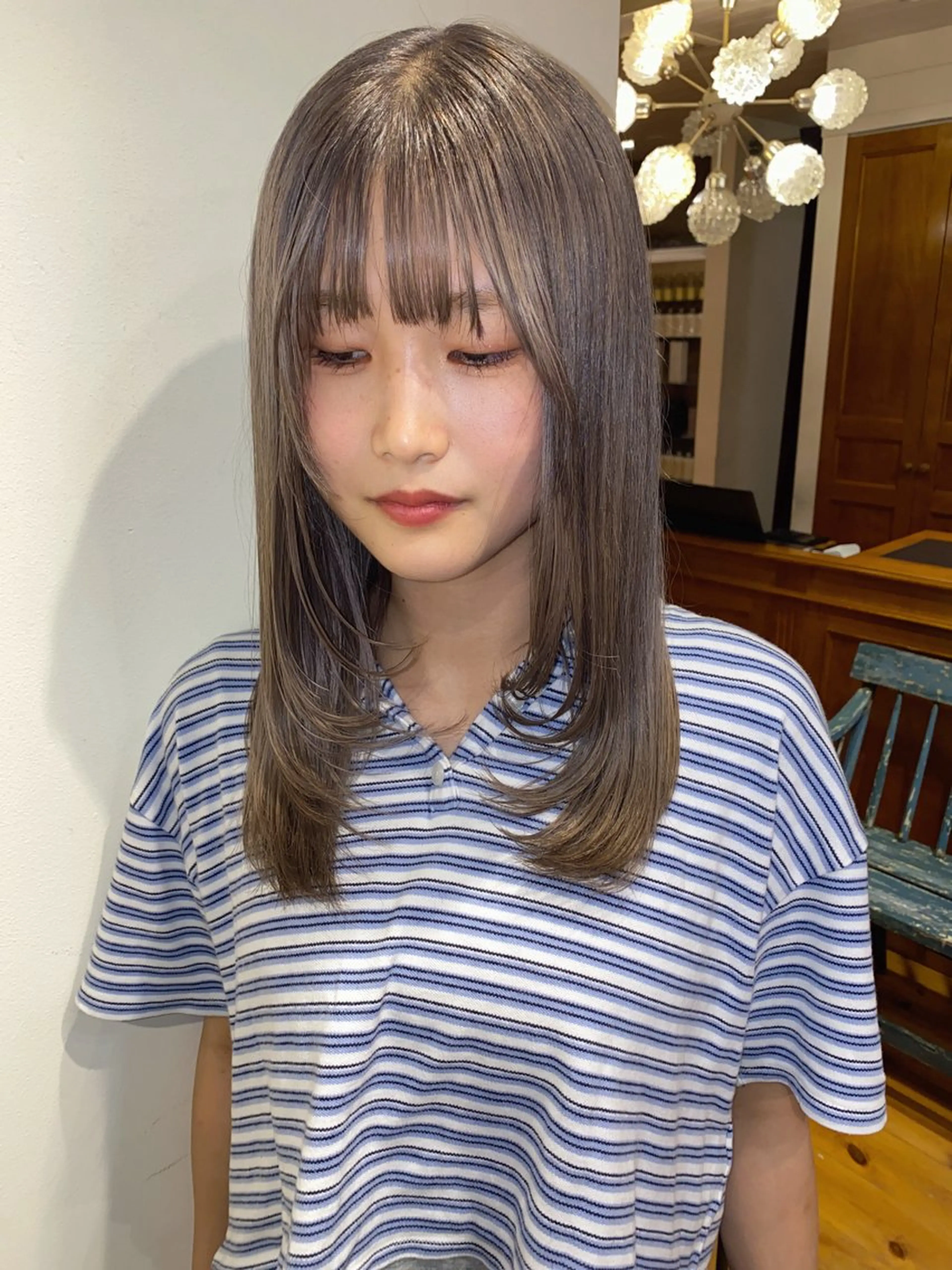 ショート レイヤーカット 軍司 美夏のヘアスタイル