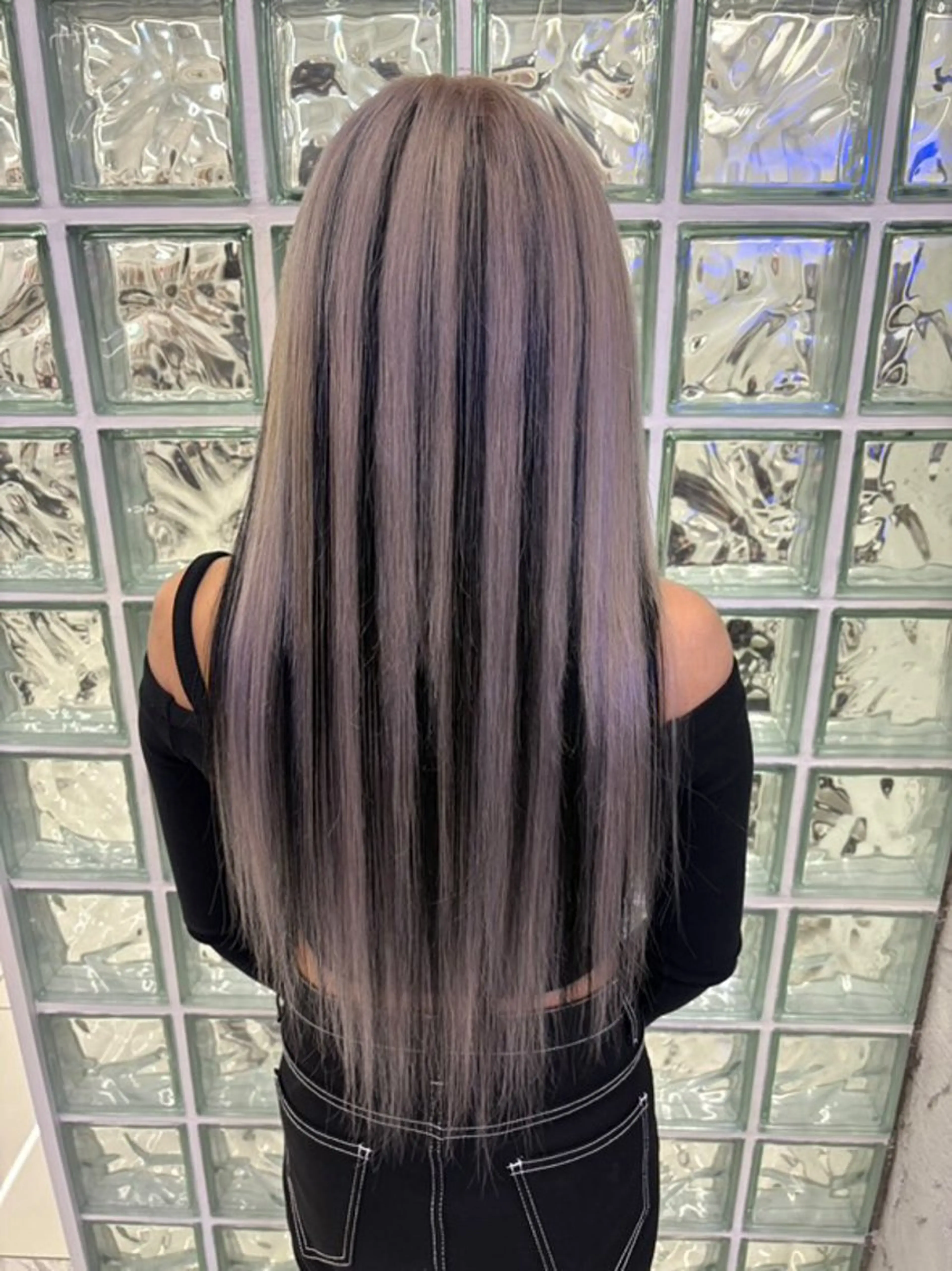 ロング エクステ 中村 海星のヘアスタイル