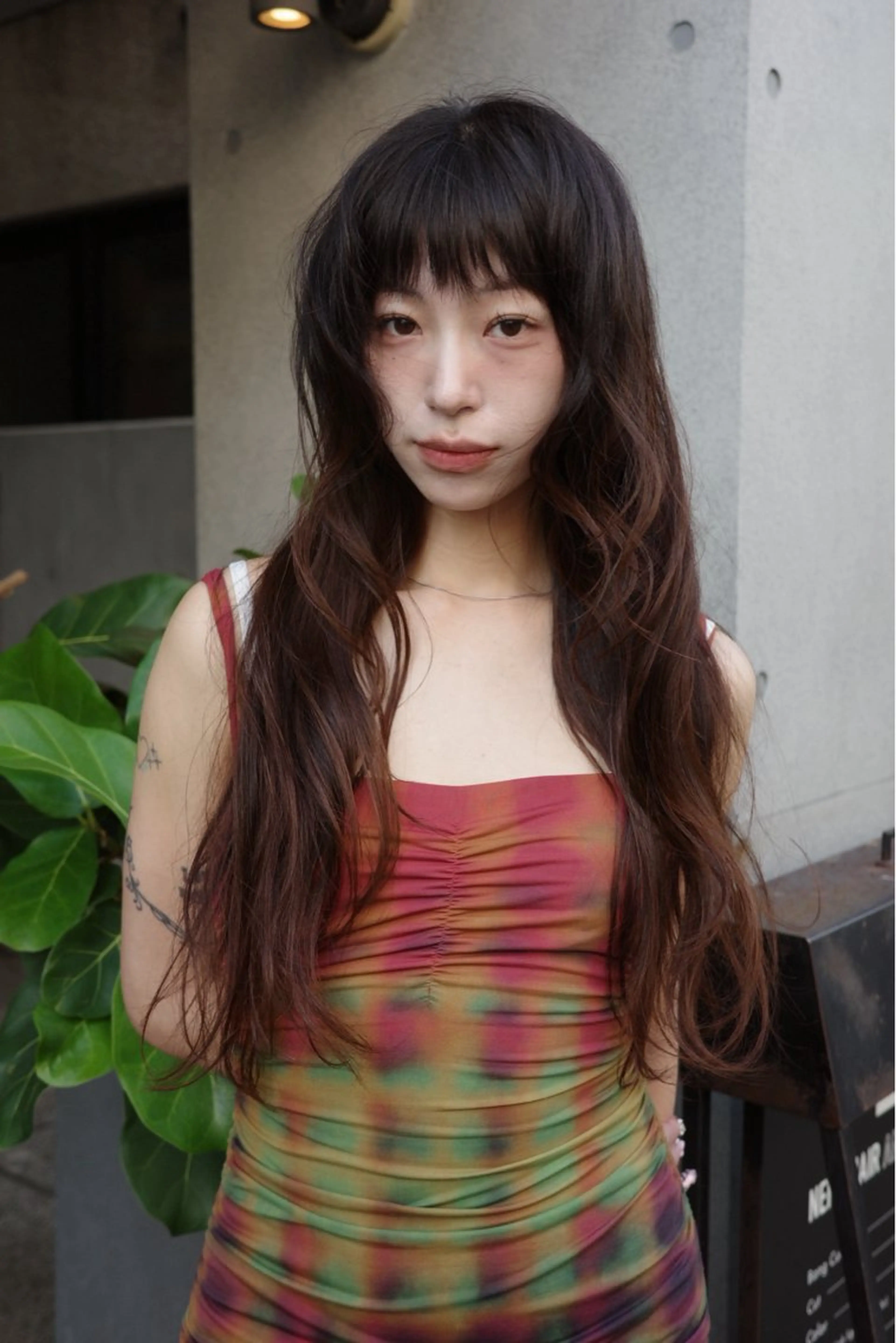 グレイカラーリタッチ(白髪染め)の写真