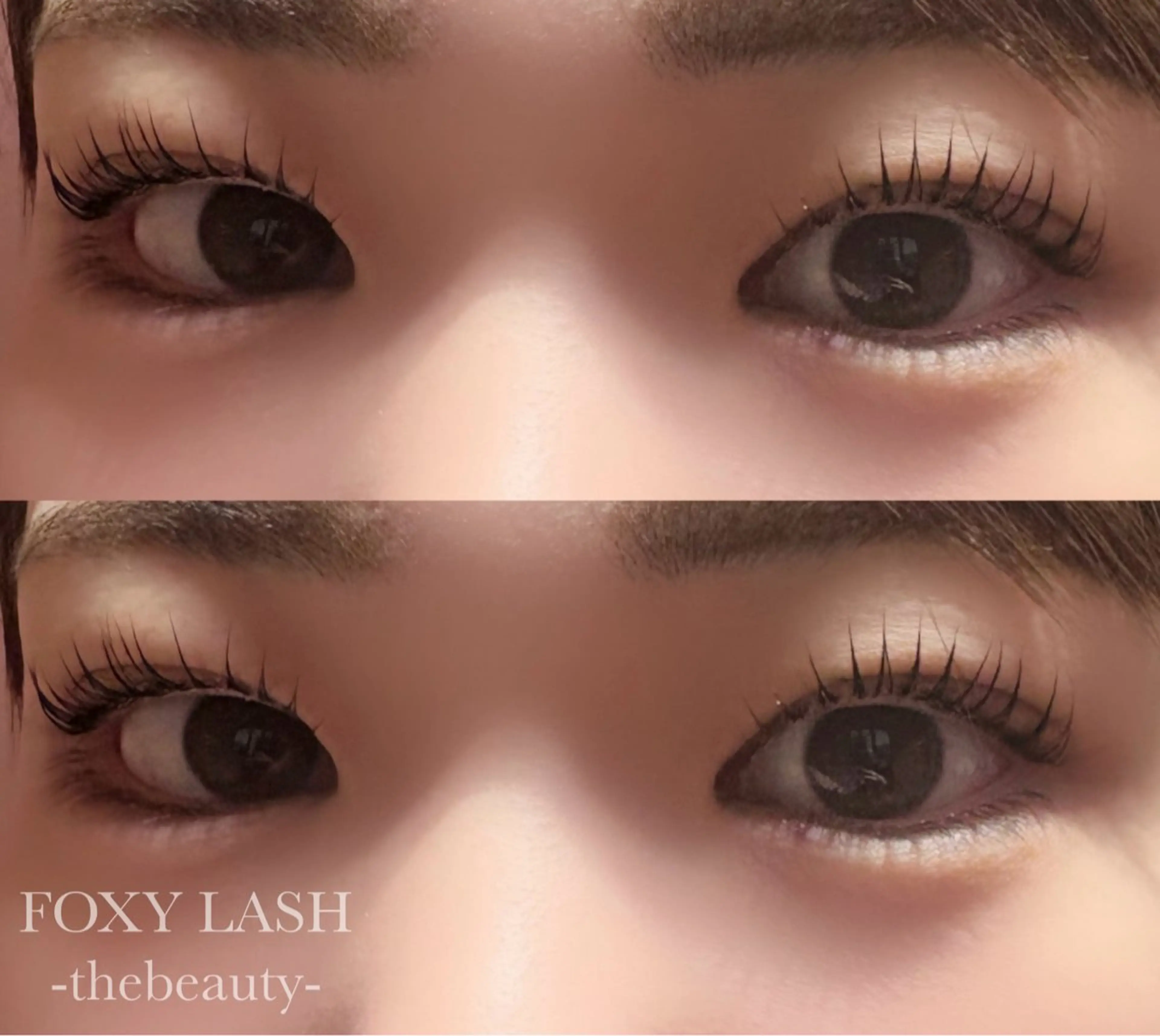 マツエク・マツパ パリジェンヌラッシュリフト FOXYLASH Hoichiのマツエク・マツパデザイン